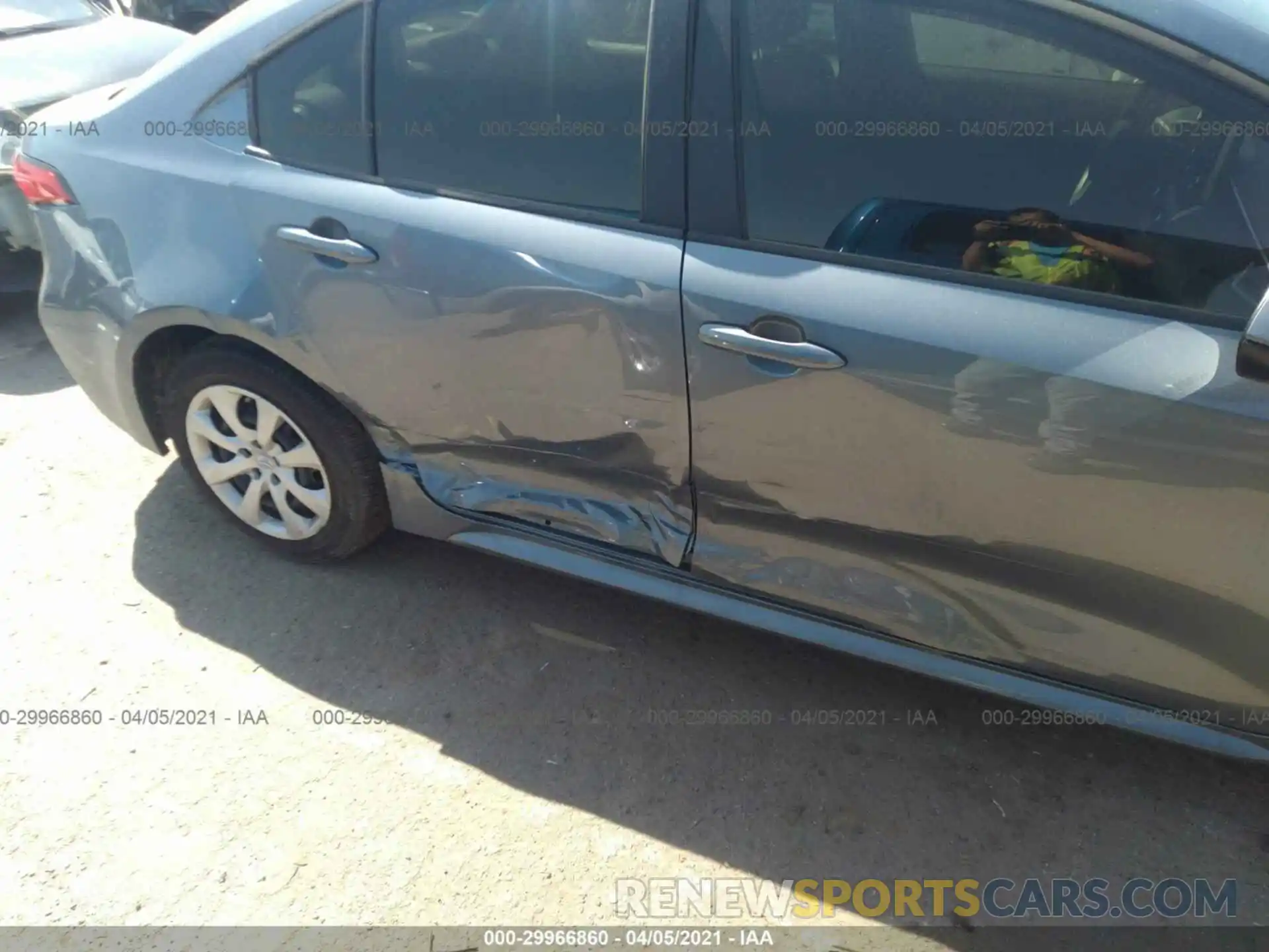 6 Photograph of a damaged car JTDEPMAEXMJ161426 TOYOTA COROLLA 2021