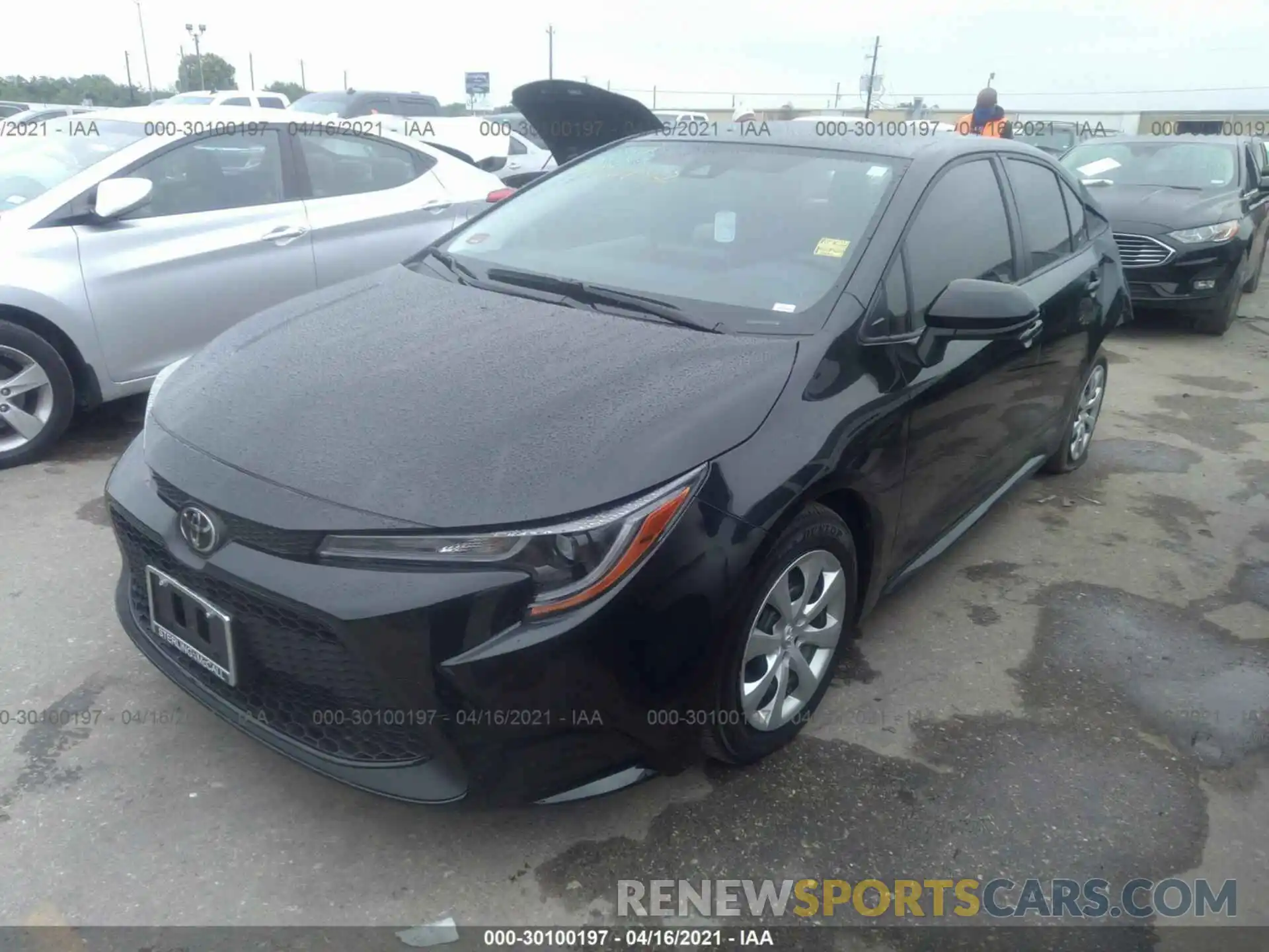 2 Photograph of a damaged car JTDEPMAEXMJ163614 TOYOTA COROLLA 2021