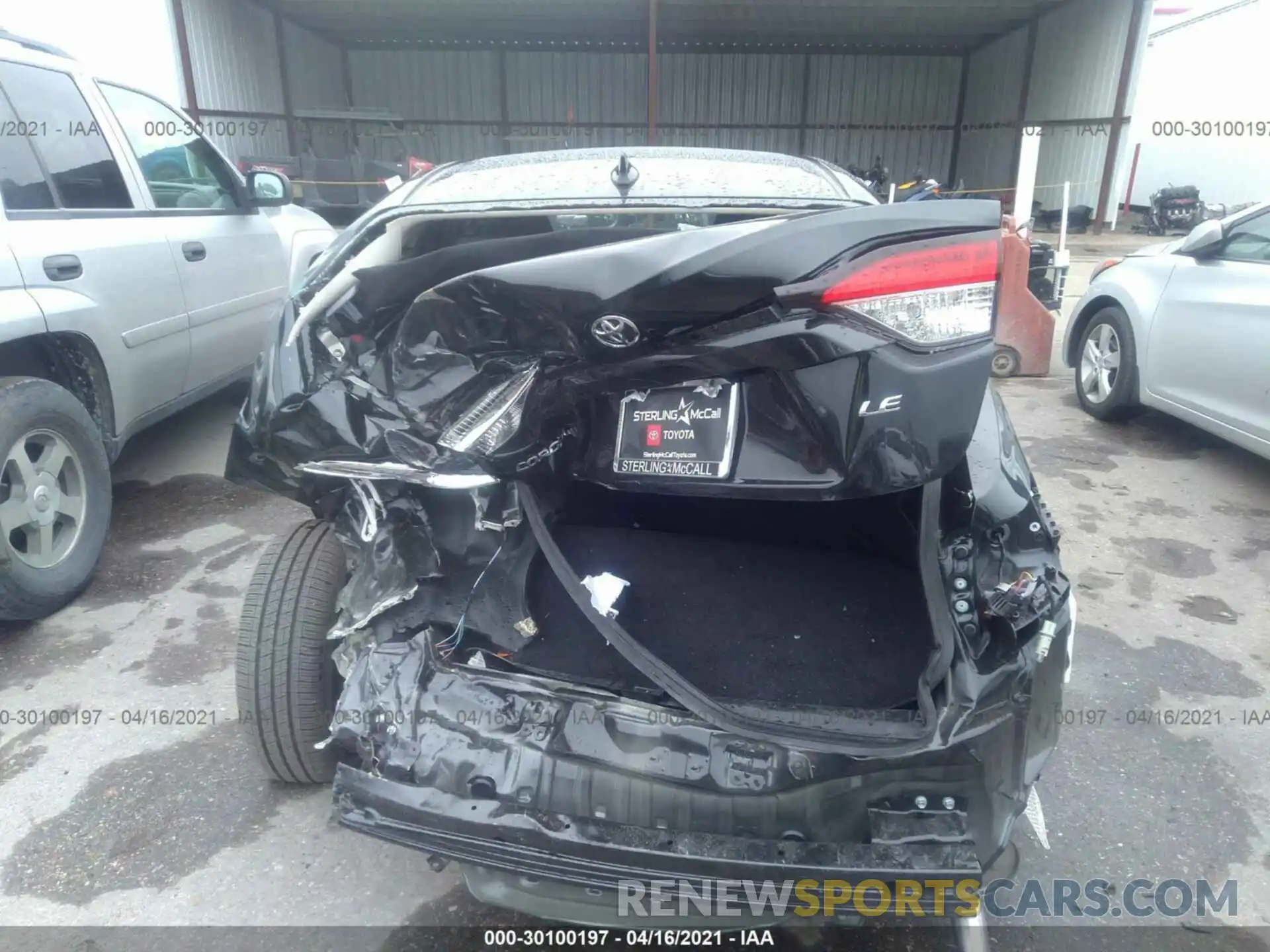 6 Photograph of a damaged car JTDEPMAEXMJ163614 TOYOTA COROLLA 2021