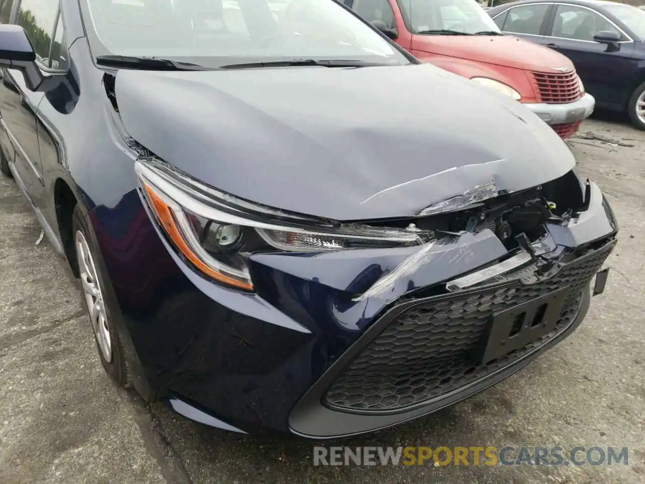 9 Photograph of a damaged car JTDEPMAEXMJ163824 TOYOTA COROLLA 2021