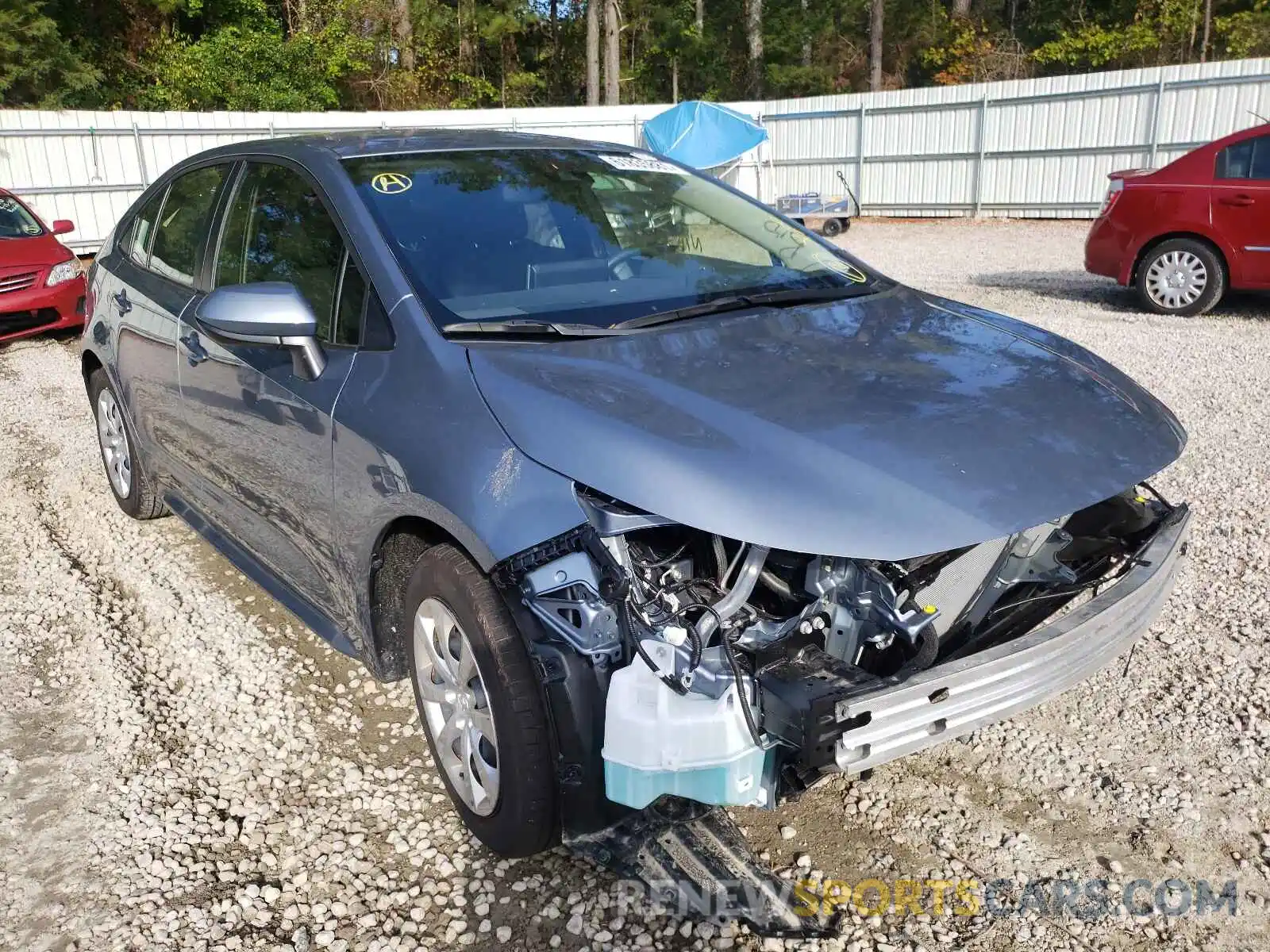 1 Photograph of a damaged car JTDEPMAEXMJ164469 TOYOTA COROLLA 2021