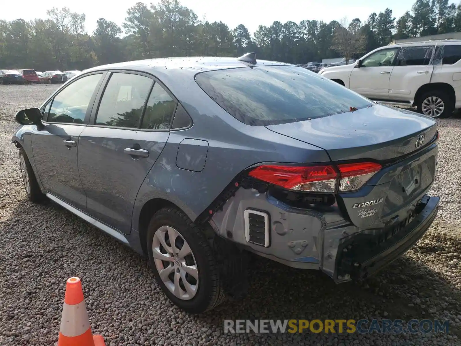 3 Photograph of a damaged car JTDEPMAEXMJ164469 TOYOTA COROLLA 2021