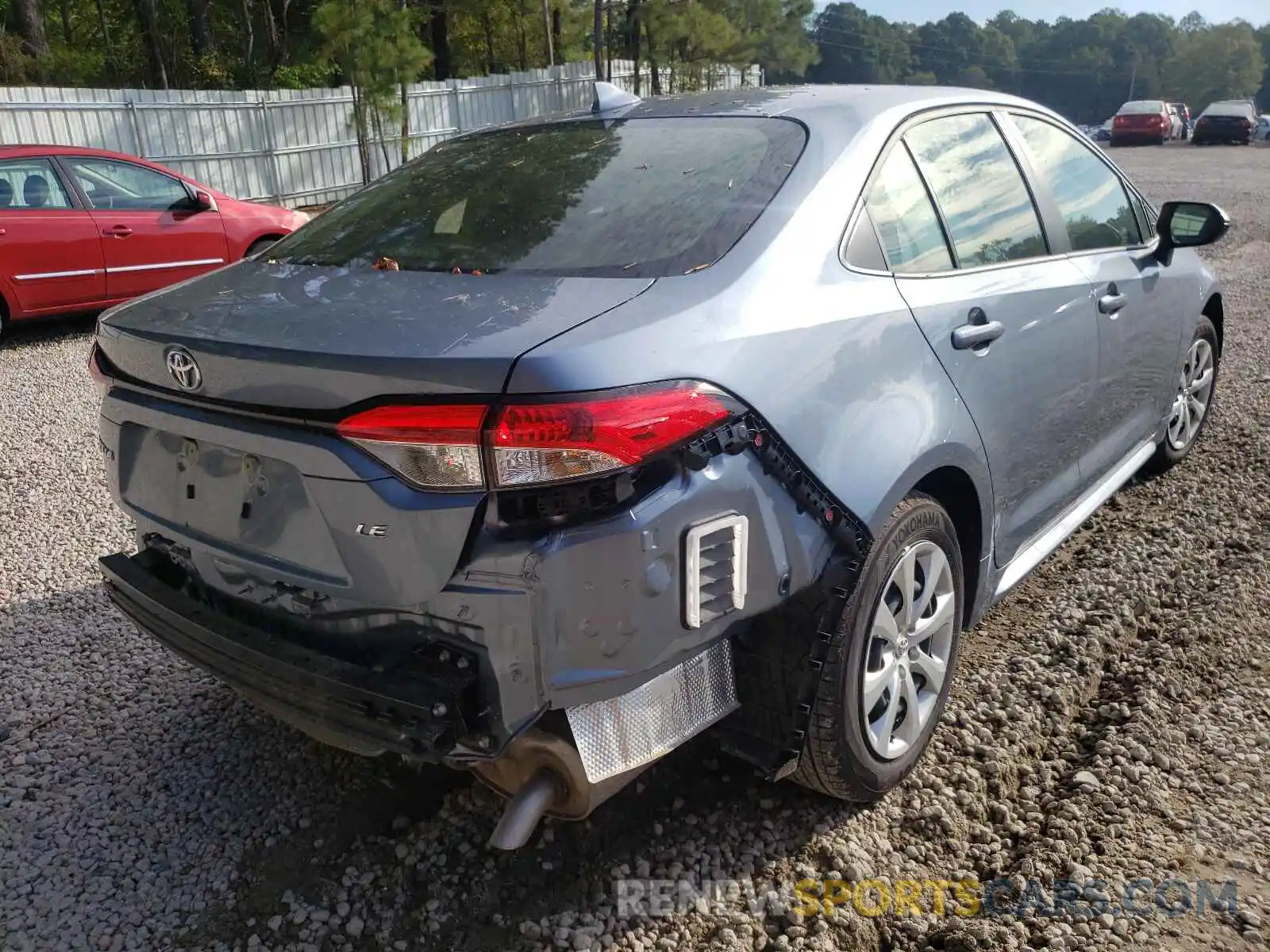 4 Photograph of a damaged car JTDEPMAEXMJ164469 TOYOTA COROLLA 2021