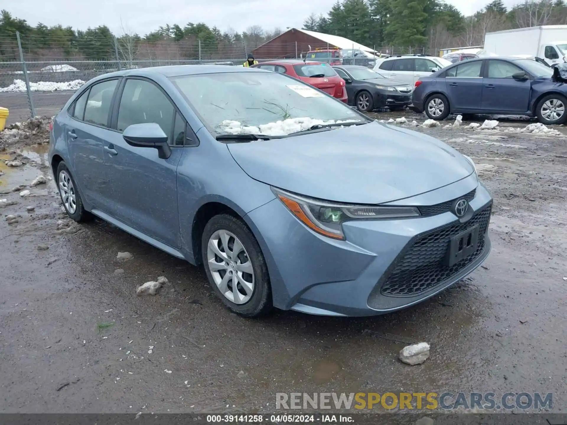 1 Photograph of a damaged car JTDEPMAEXMJ165007 TOYOTA COROLLA 2021