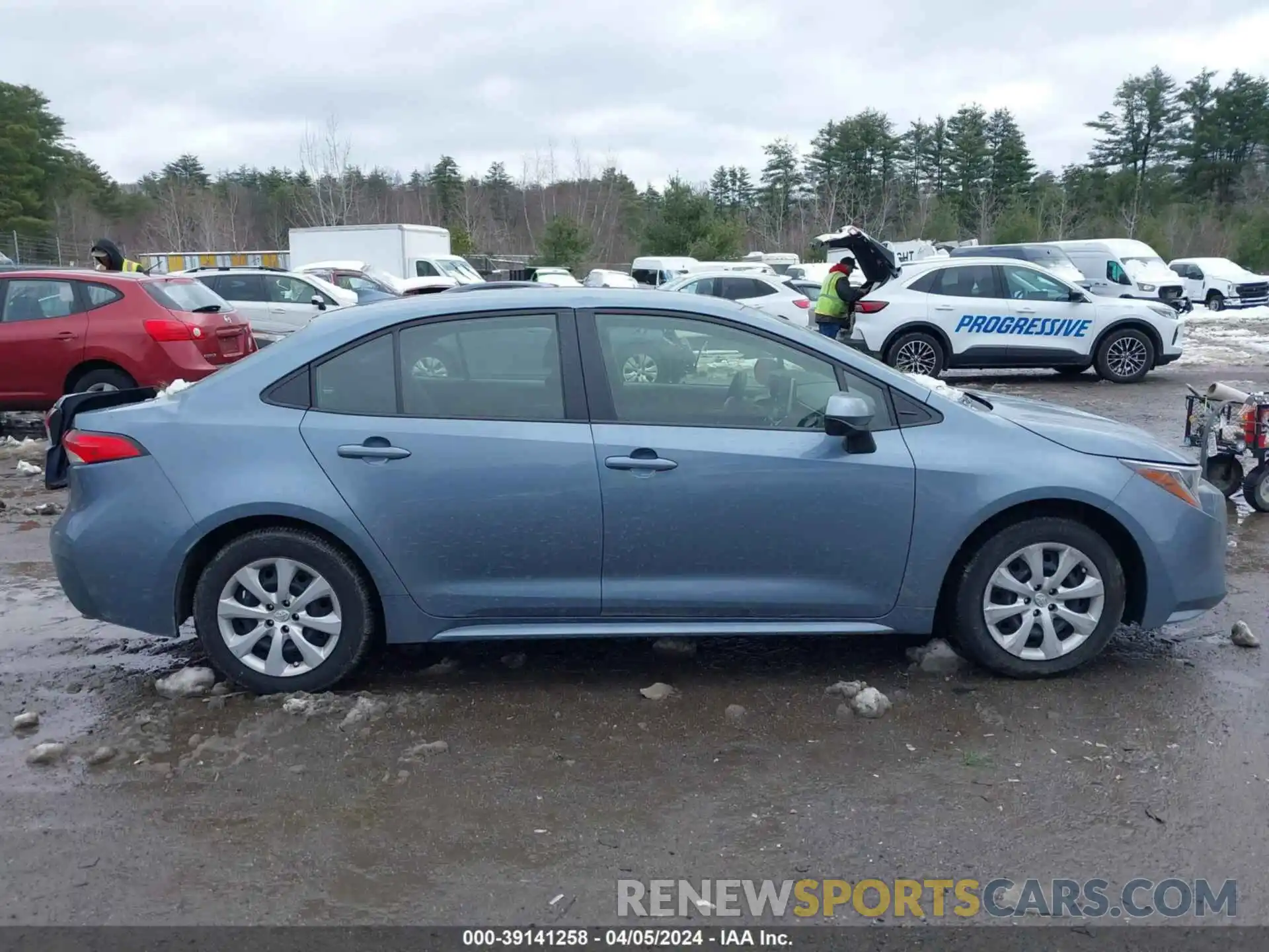 13 Photograph of a damaged car JTDEPMAEXMJ165007 TOYOTA COROLLA 2021