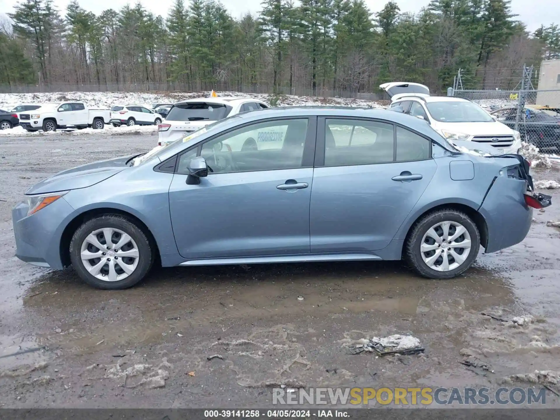 14 Photograph of a damaged car JTDEPMAEXMJ165007 TOYOTA COROLLA 2021