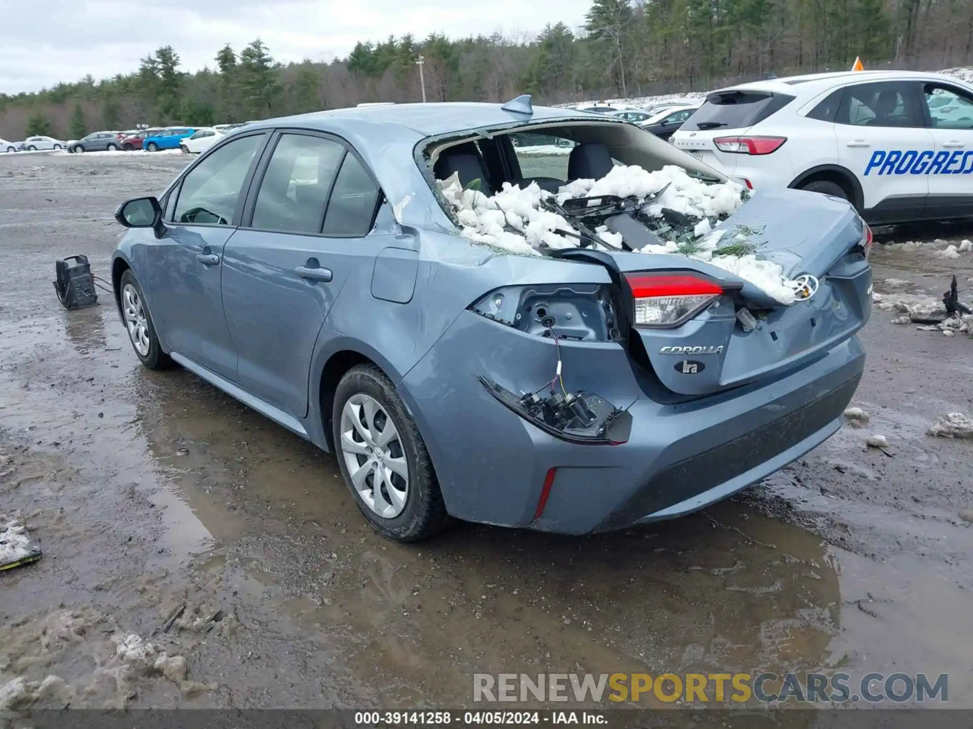 3 Photograph of a damaged car JTDEPMAEXMJ165007 TOYOTA COROLLA 2021