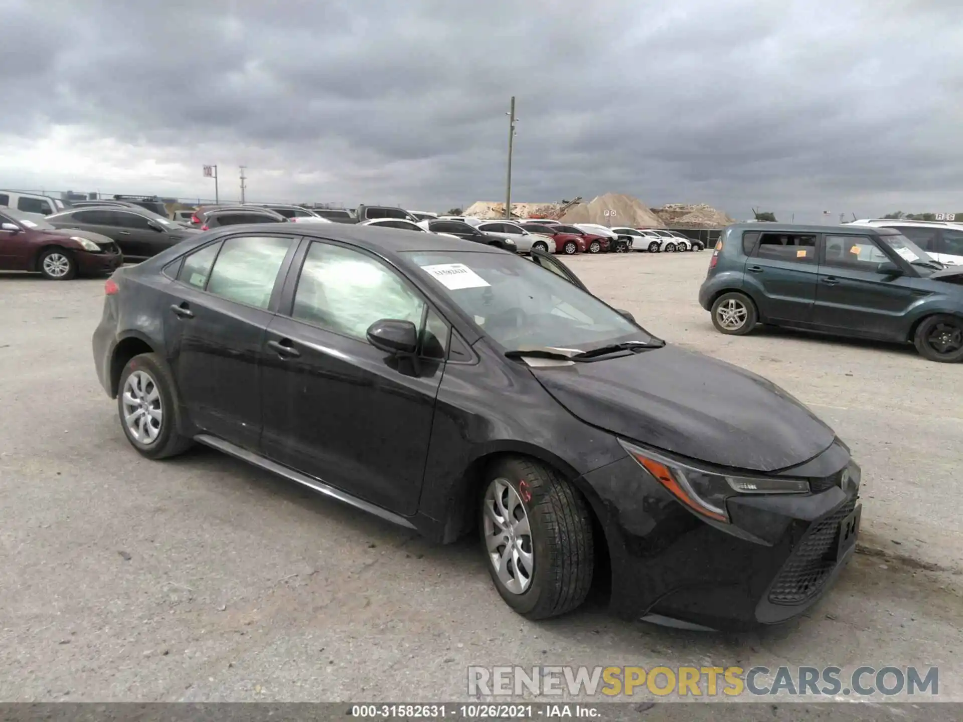 1 Photograph of a damaged car JTDEPMAEXMJ165749 TOYOTA COROLLA 2021