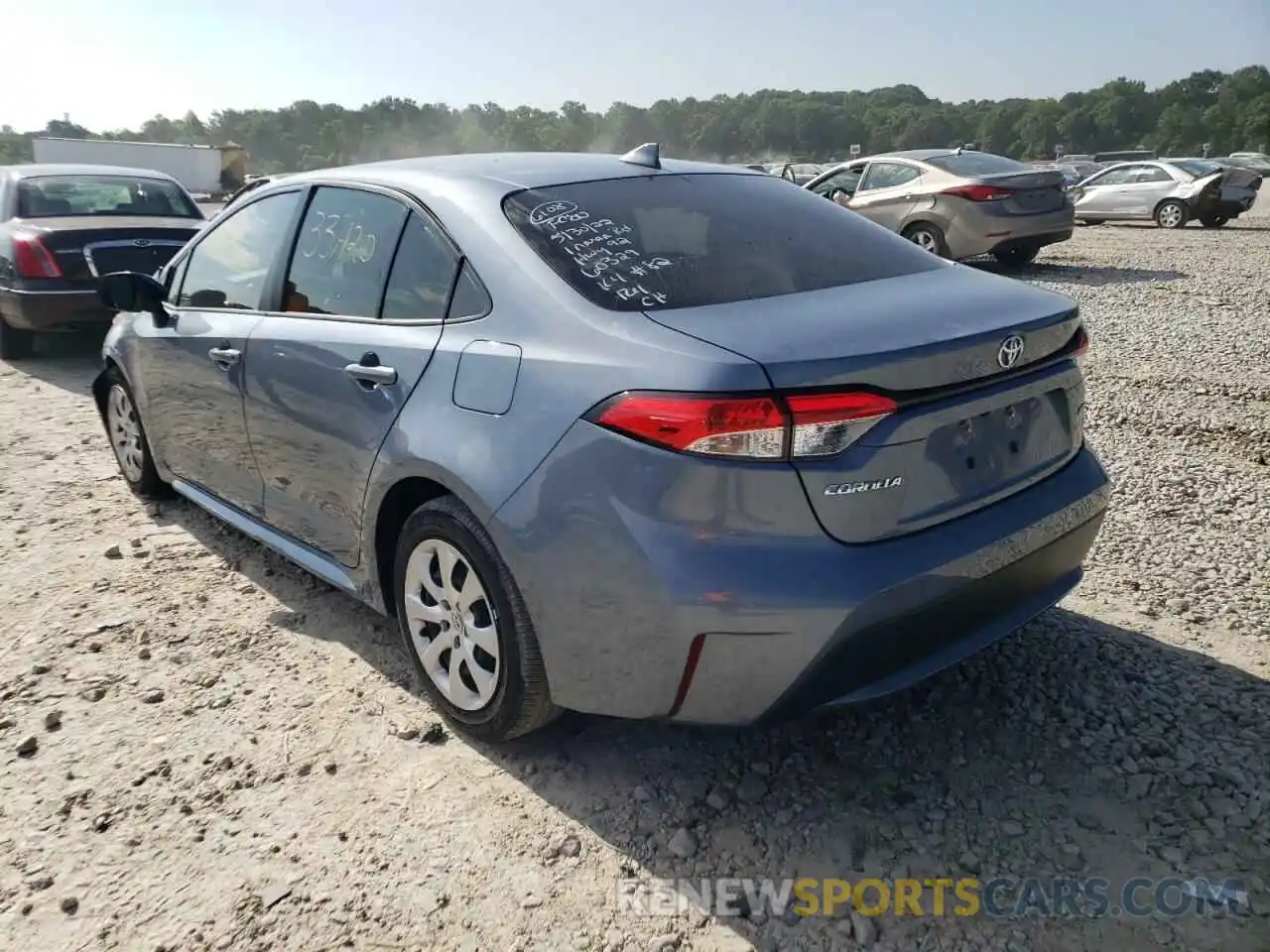 3 Photograph of a damaged car JTDEPMAEXMJ166108 TOYOTA COROLLA 2021