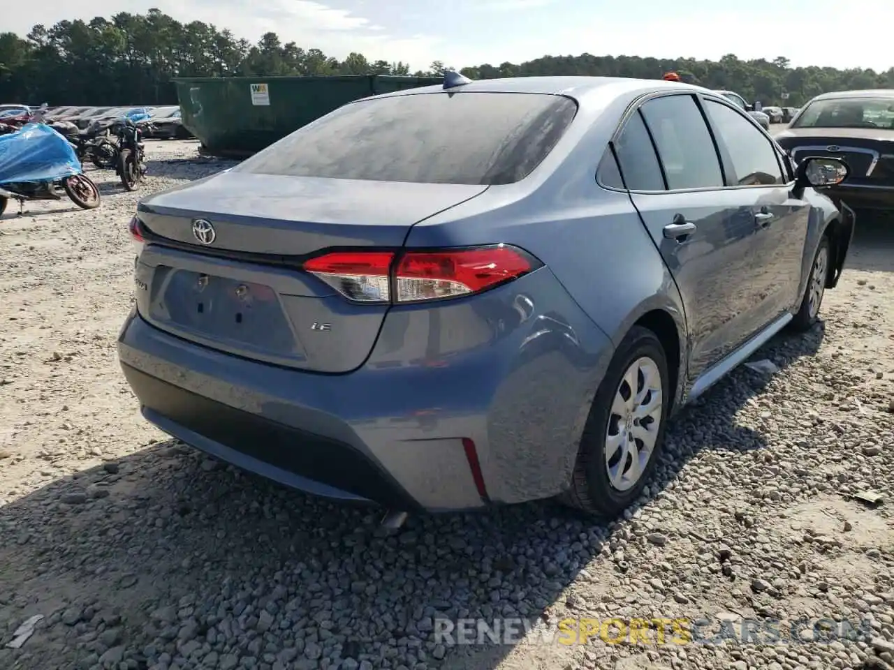 4 Photograph of a damaged car JTDEPMAEXMJ166108 TOYOTA COROLLA 2021