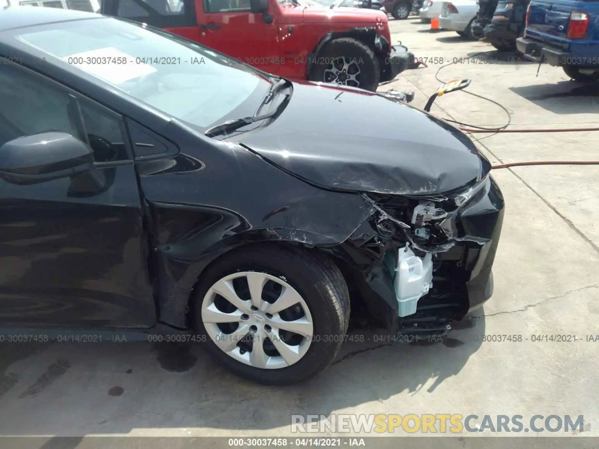 6 Photograph of a damaged car JTDEPMAEXMJ166268 TOYOTA COROLLA 2021