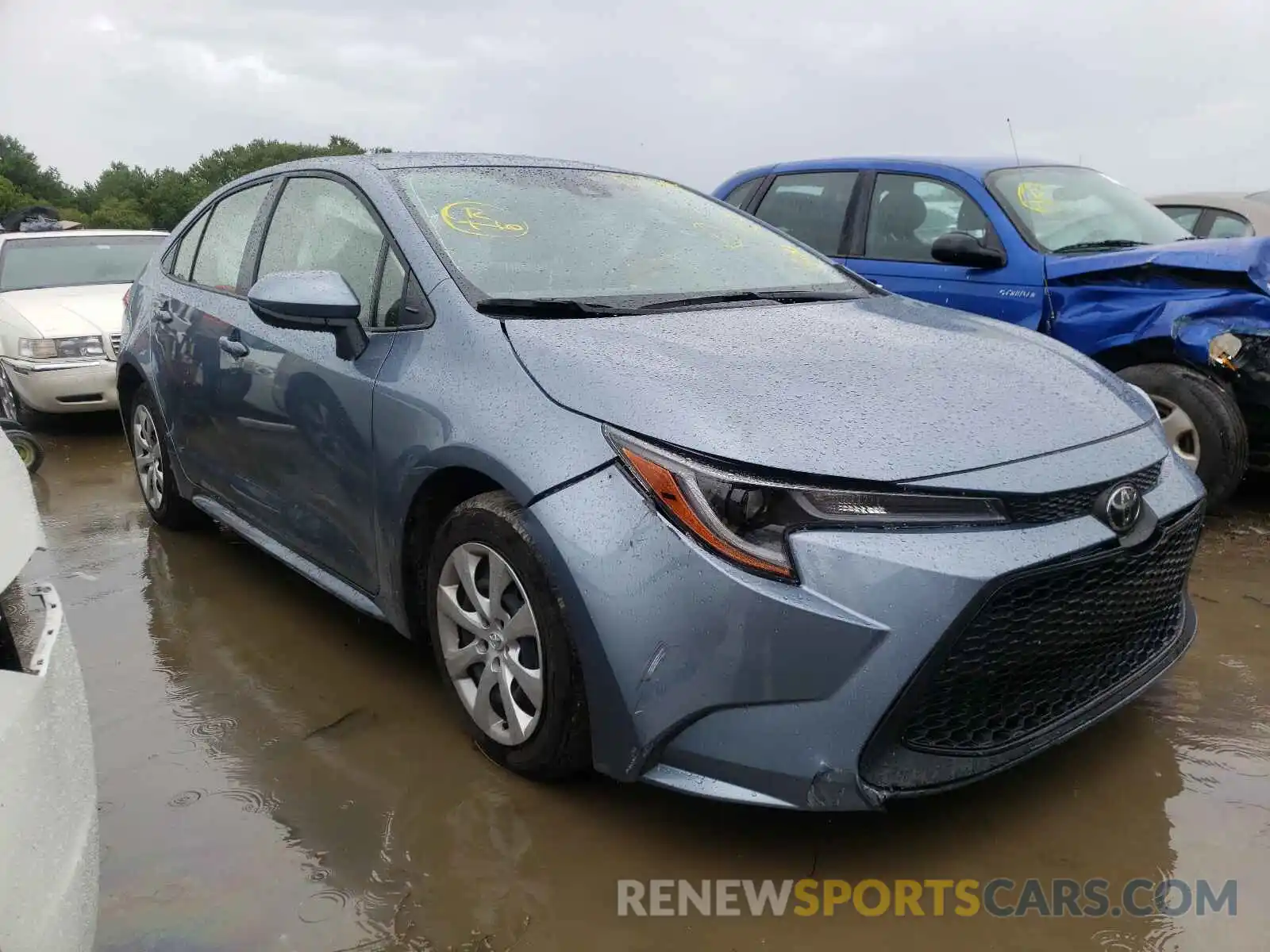 1 Photograph of a damaged car JTDEPMAEXMJ167890 TOYOTA COROLLA 2021