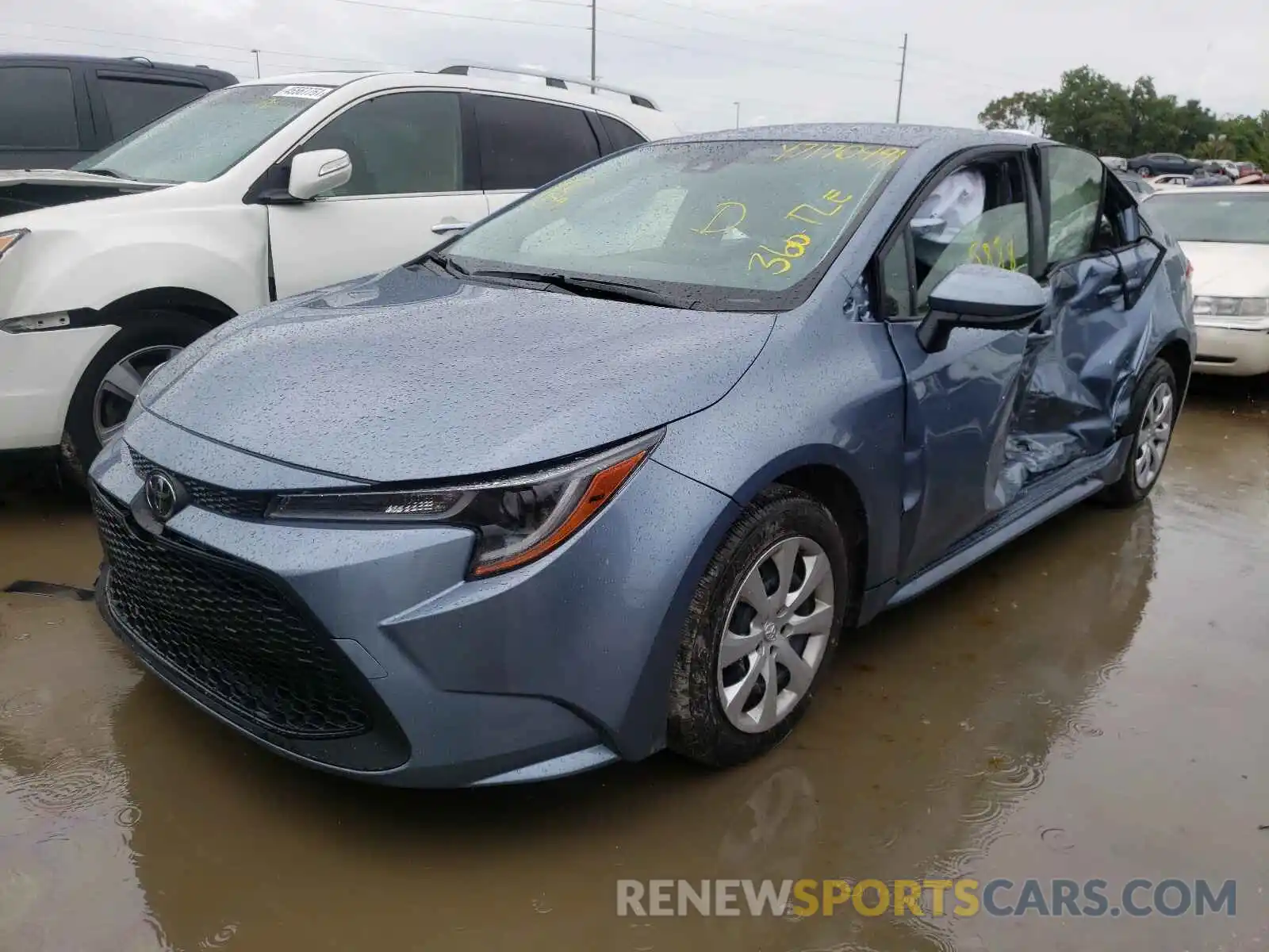 2 Photograph of a damaged car JTDEPMAEXMJ167890 TOYOTA COROLLA 2021