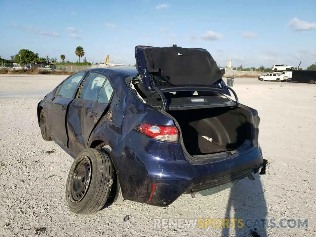 3 Photograph of a damaged car JTDEPMAEXMJ168036 TOYOTA COROLLA 2021