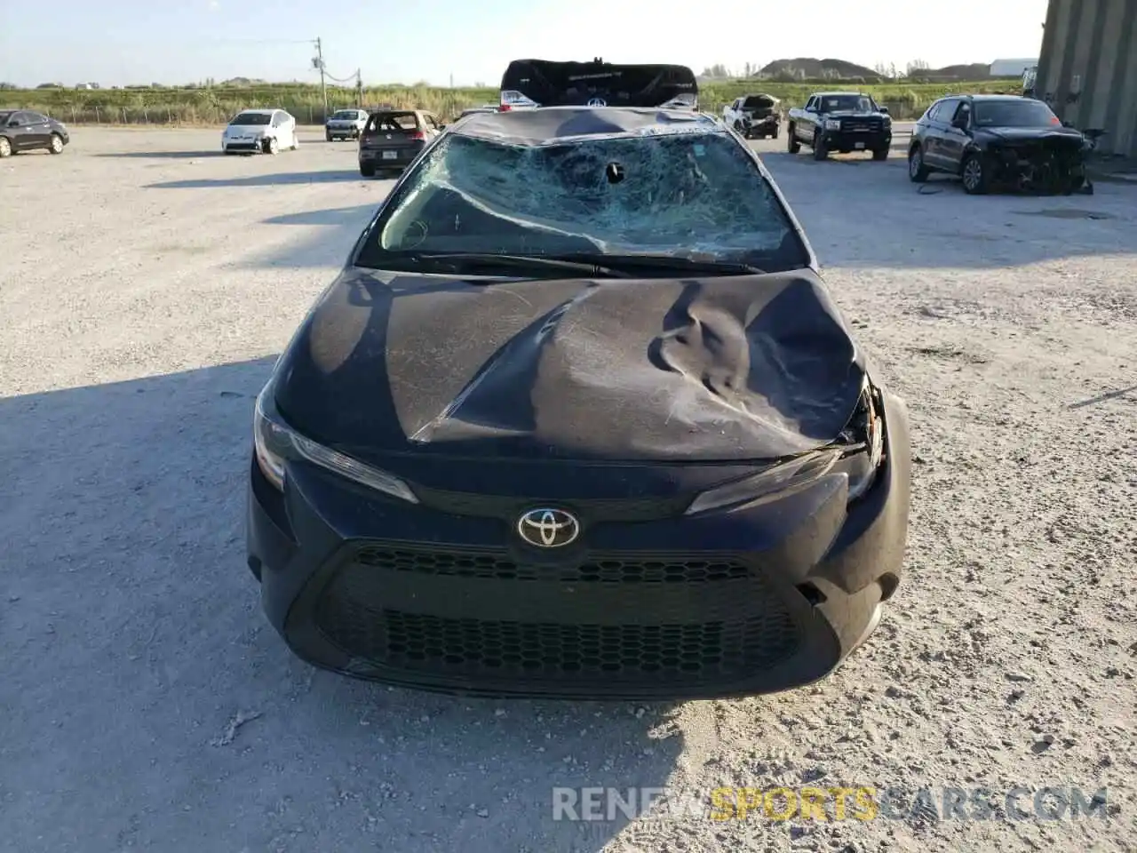 9 Photograph of a damaged car JTDEPMAEXMJ168036 TOYOTA COROLLA 2021