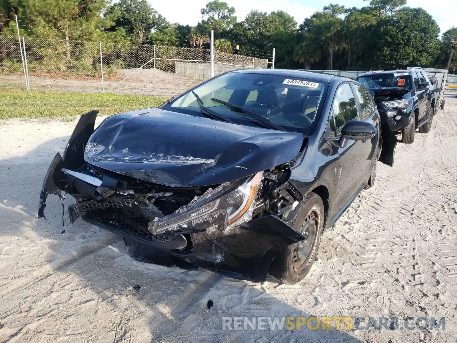 2 Photograph of a damaged car JTDEPMAEXMJ169056 TOYOTA COROLLA 2021