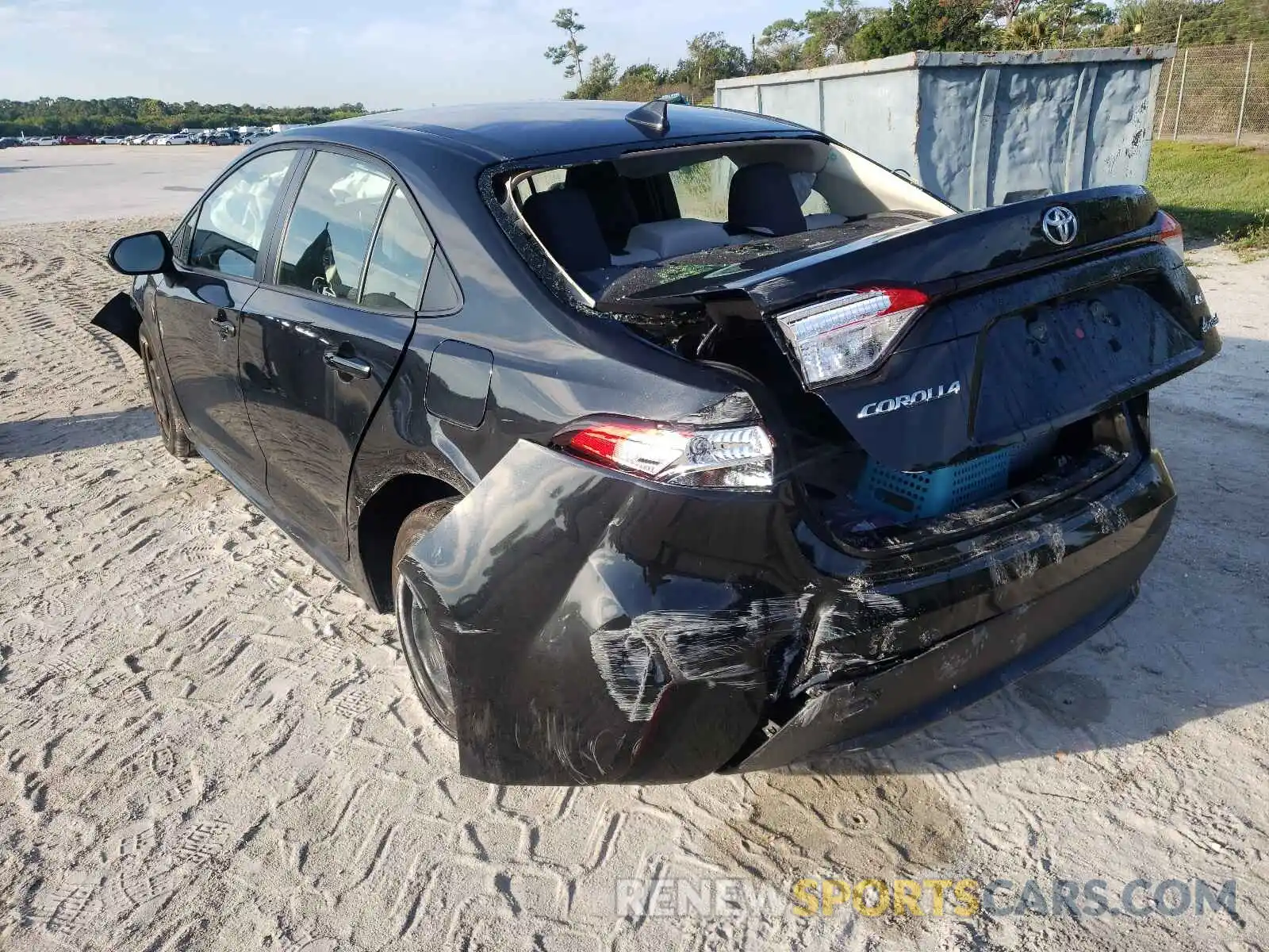 3 Photograph of a damaged car JTDEPMAEXMJ169056 TOYOTA COROLLA 2021