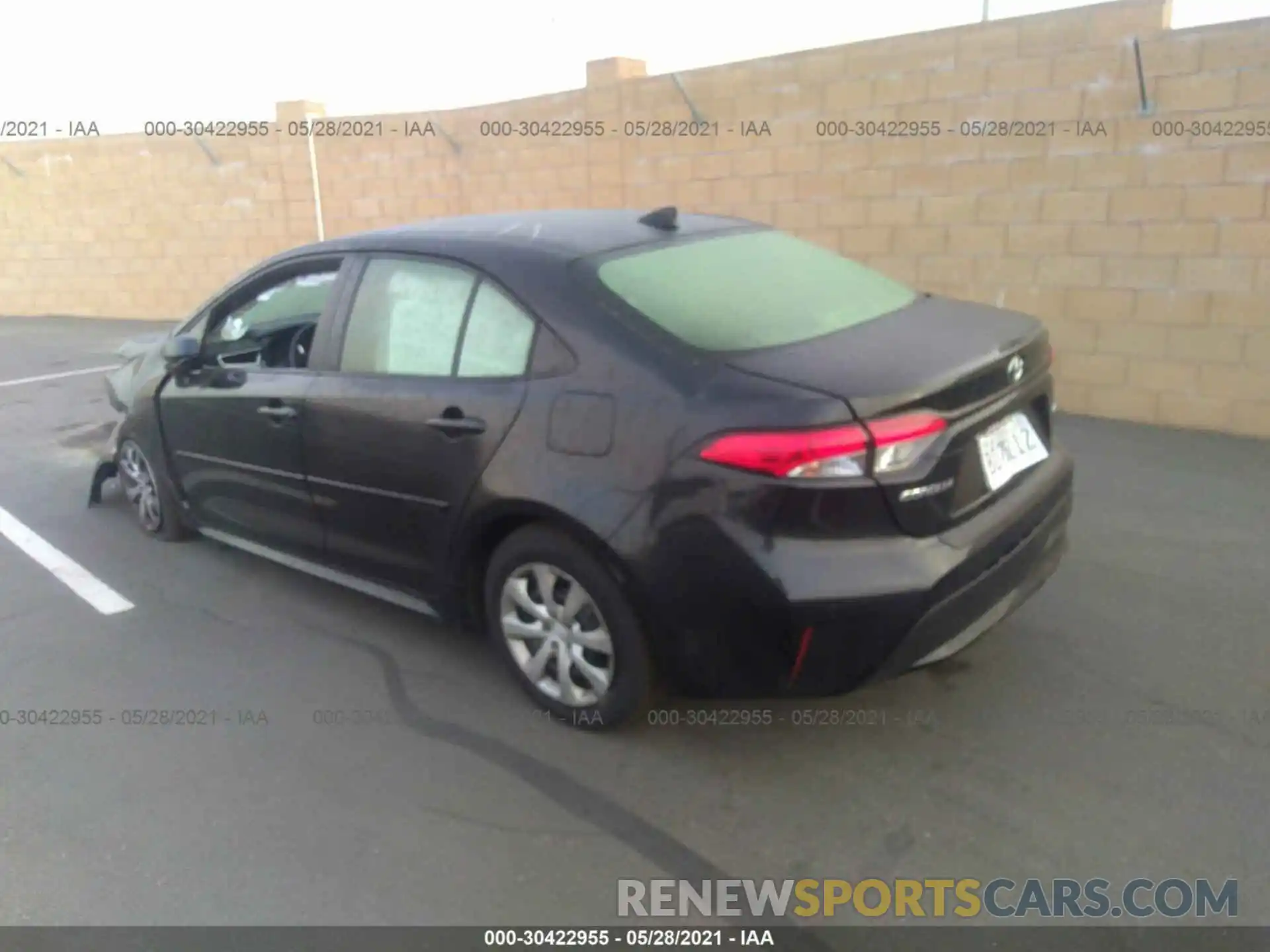 3 Photograph of a damaged car JTDEPMAEXMJ170255 TOYOTA COROLLA 2021