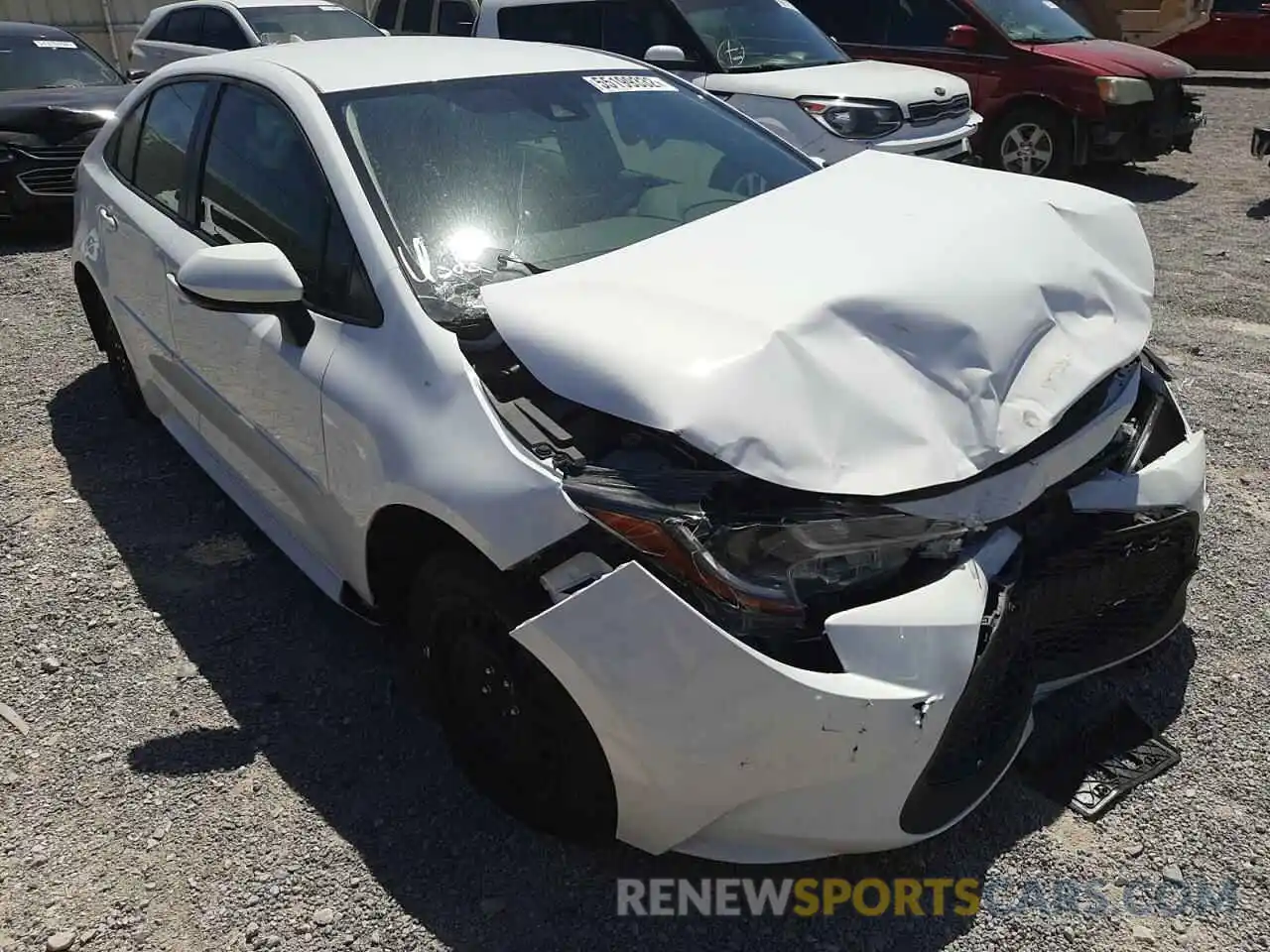 1 Photograph of a damaged car JTDEPMAEXMJ170756 TOYOTA COROLLA 2021