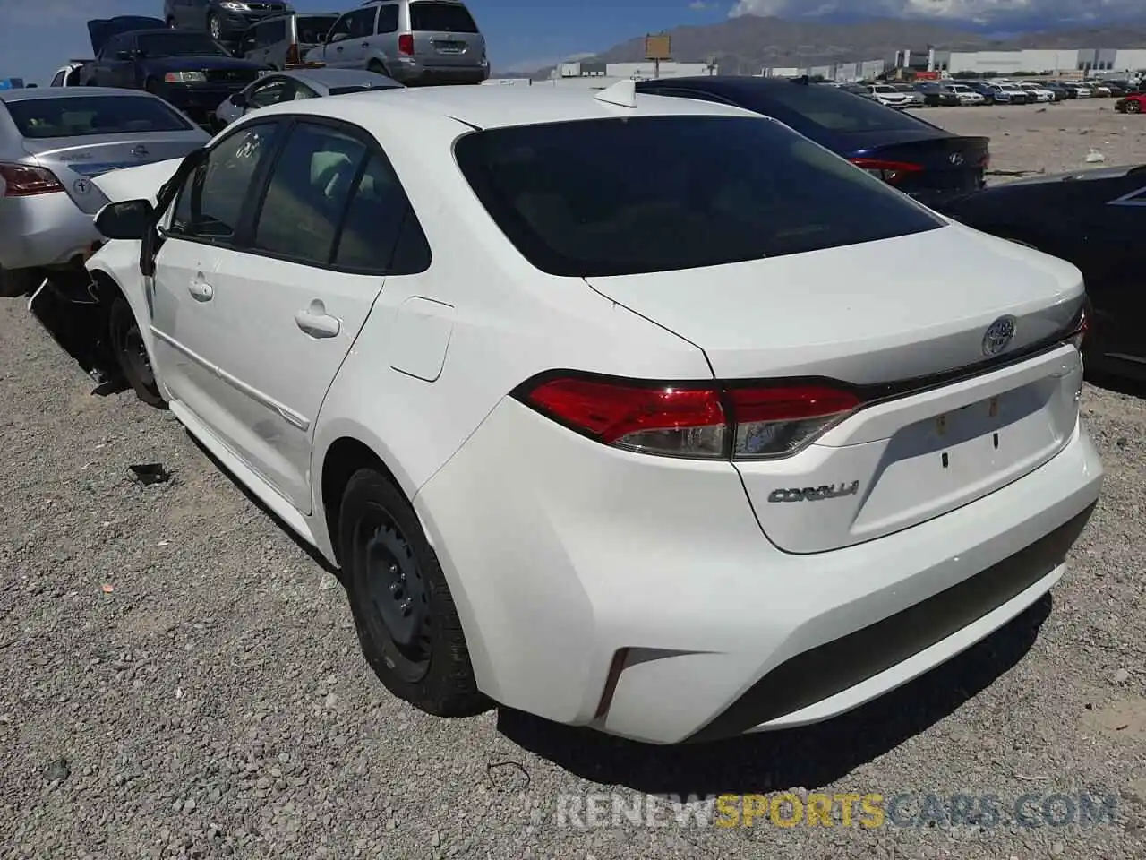 3 Photograph of a damaged car JTDEPMAEXMJ170756 TOYOTA COROLLA 2021