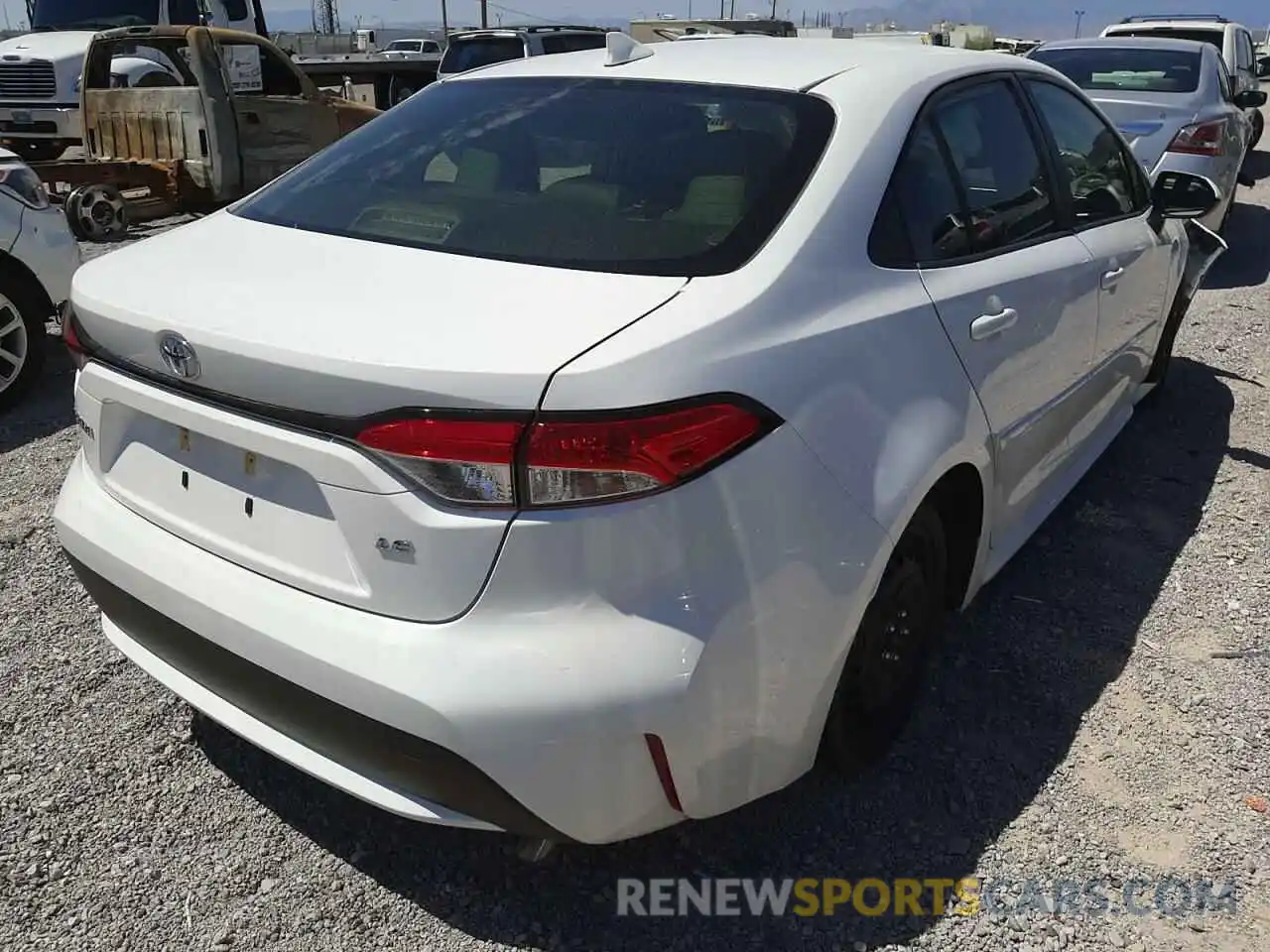 4 Photograph of a damaged car JTDEPMAEXMJ170756 TOYOTA COROLLA 2021