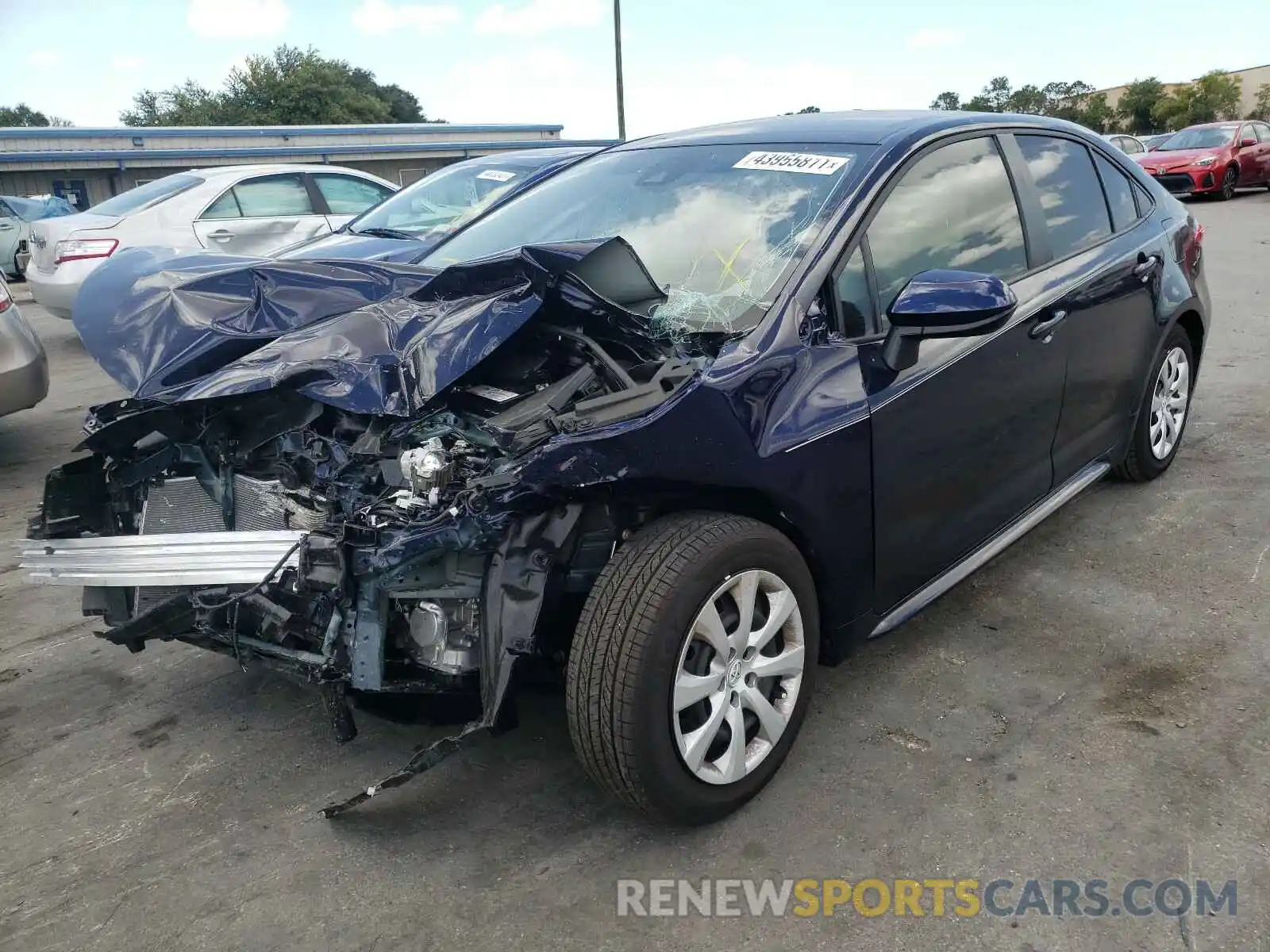 2 Photograph of a damaged car JTDEPMAEXMJ170840 TOYOTA COROLLA 2021