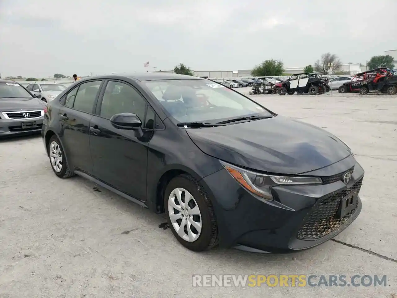 1 Photograph of a damaged car JTDEPMAEXMJ171051 TOYOTA COROLLA 2021