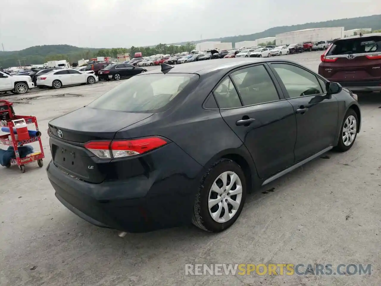 4 Photograph of a damaged car JTDEPMAEXMJ171051 TOYOTA COROLLA 2021