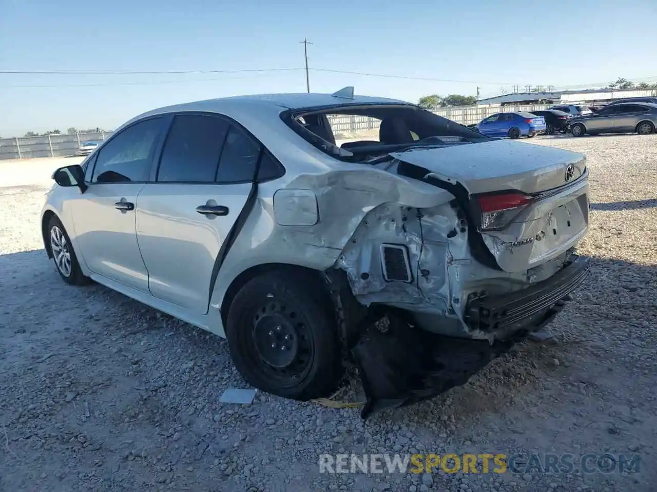 2 Photograph of a damaged car JTDEPMAEXMJ171096 TOYOTA COROLLA 2021