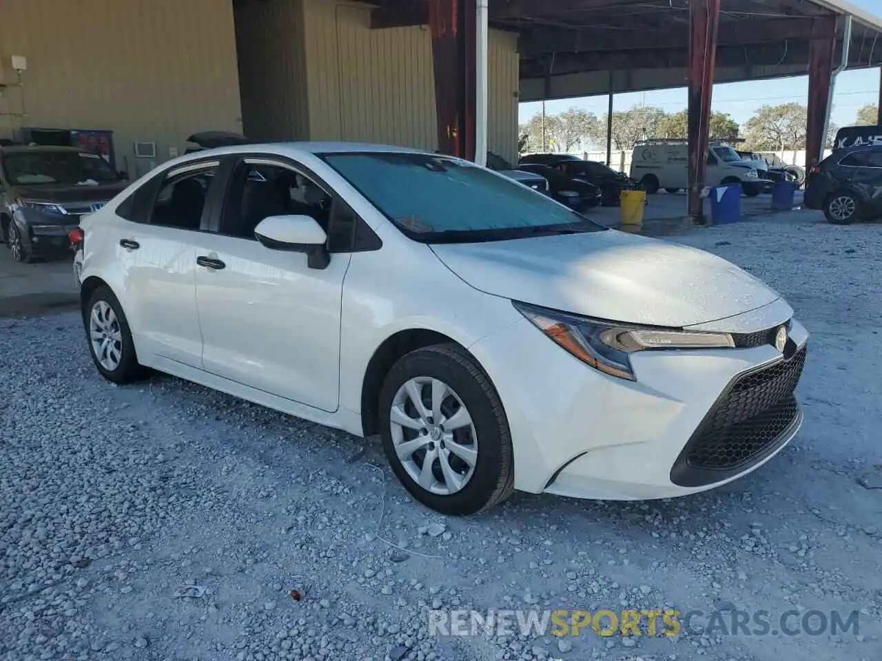 4 Photograph of a damaged car JTDEPMAEXMJ171096 TOYOTA COROLLA 2021