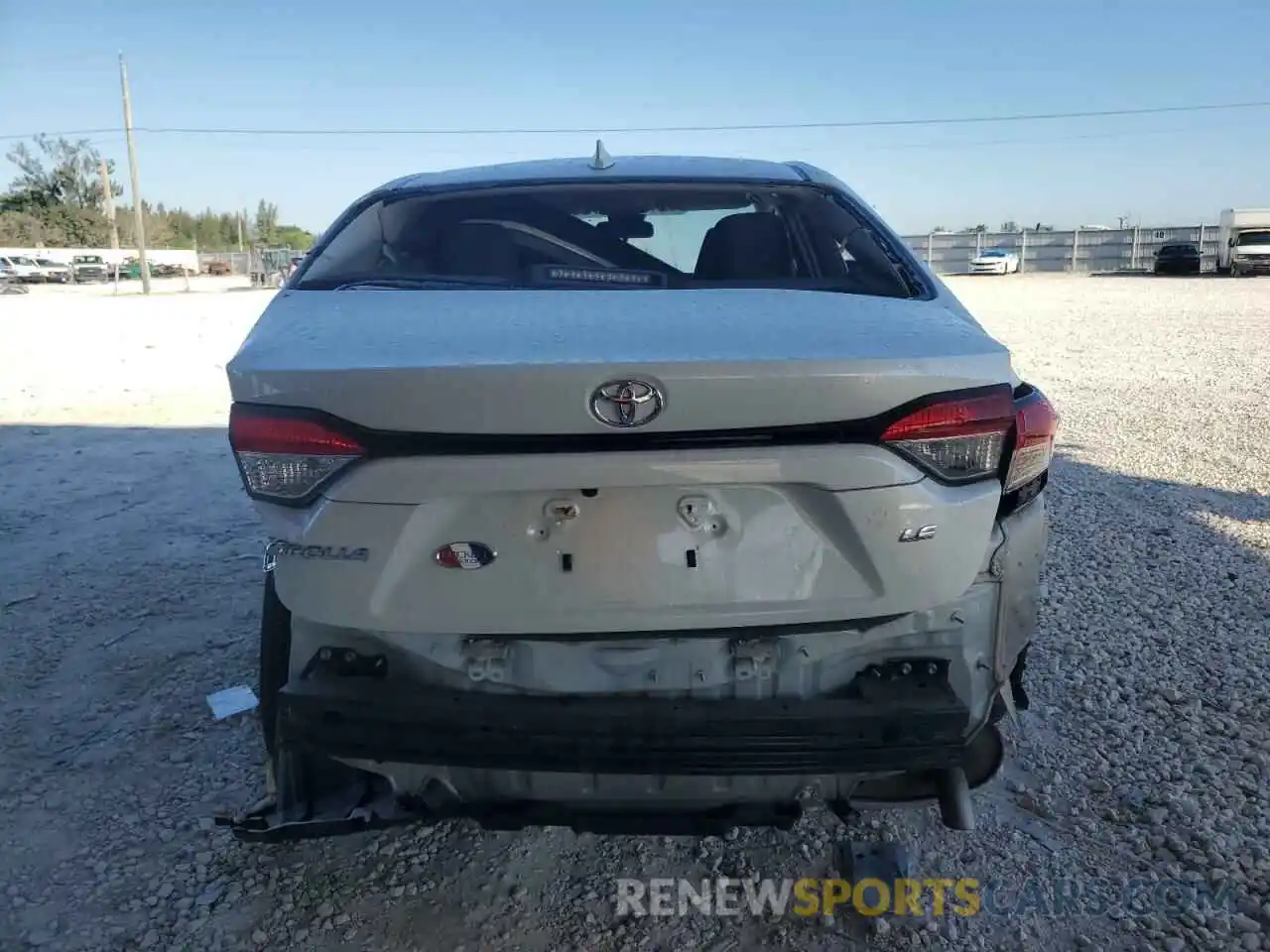 6 Photograph of a damaged car JTDEPMAEXMJ171096 TOYOTA COROLLA 2021