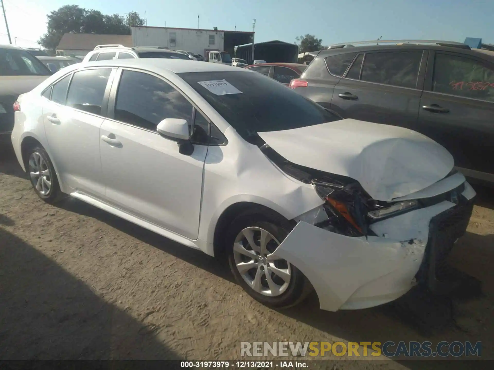 1 Photograph of a damaged car JTDEPMAEXMJ171857 TOYOTA COROLLA 2021