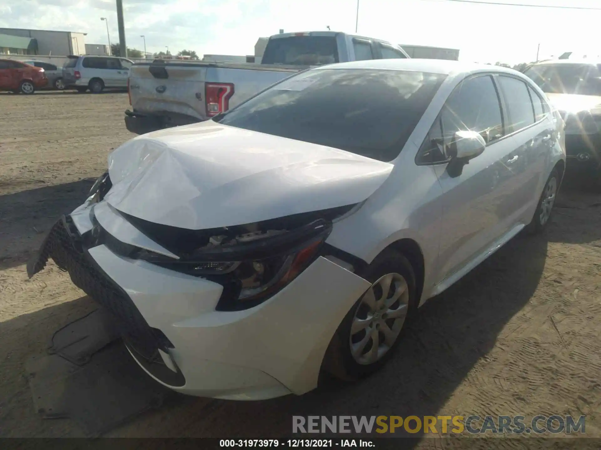 2 Photograph of a damaged car JTDEPMAEXMJ171857 TOYOTA COROLLA 2021