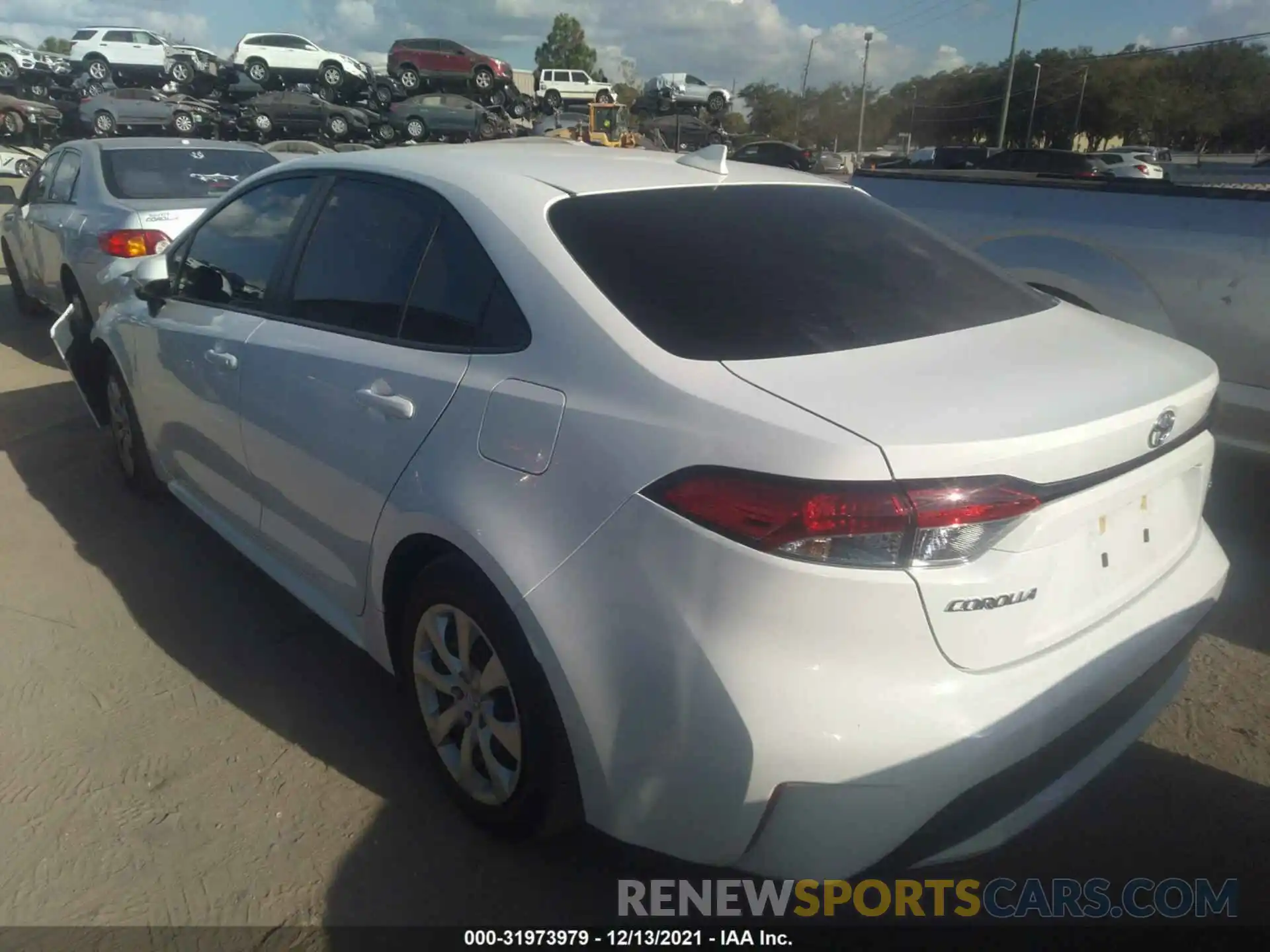 3 Photograph of a damaged car JTDEPMAEXMJ171857 TOYOTA COROLLA 2021