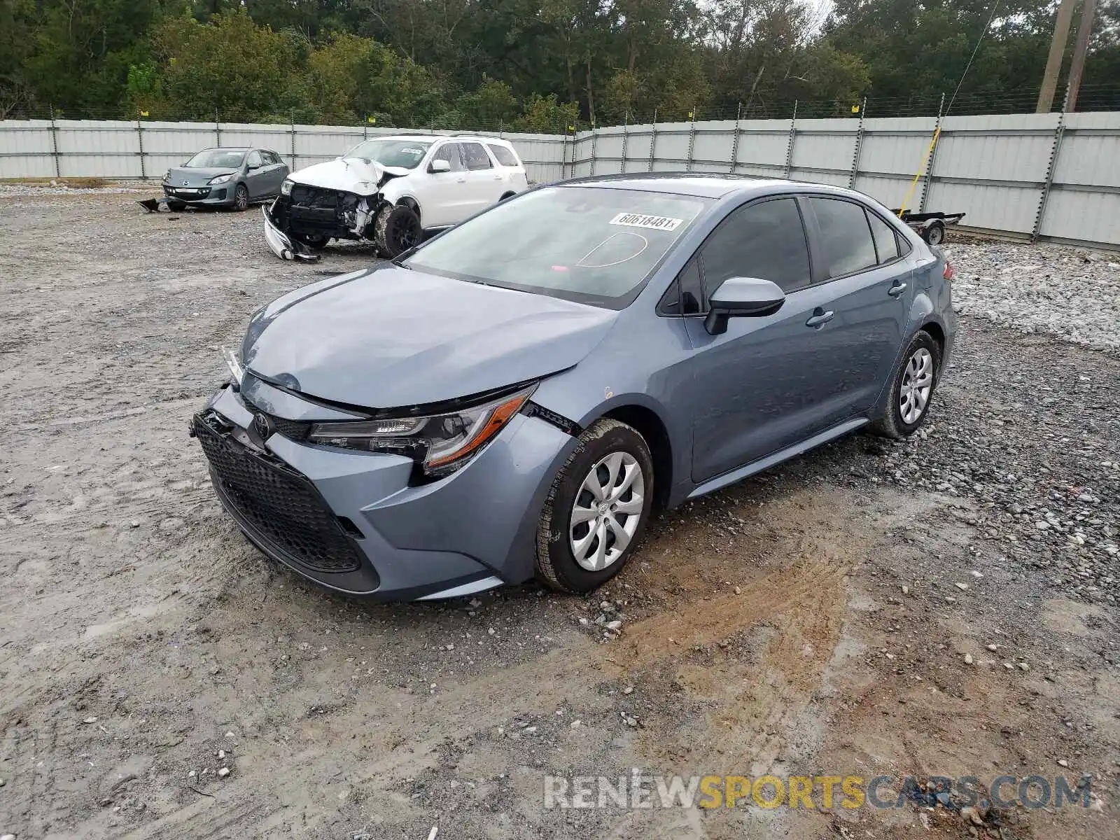 2 Photograph of a damaged car JTDEPMAEXMJ172345 TOYOTA COROLLA 2021