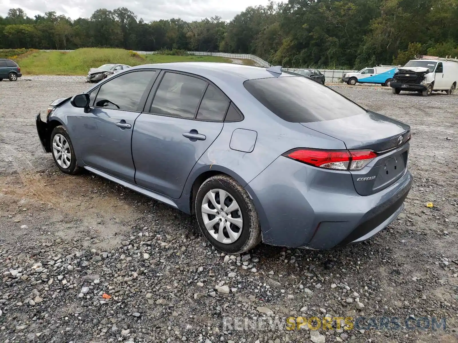 3 Photograph of a damaged car JTDEPMAEXMJ172345 TOYOTA COROLLA 2021