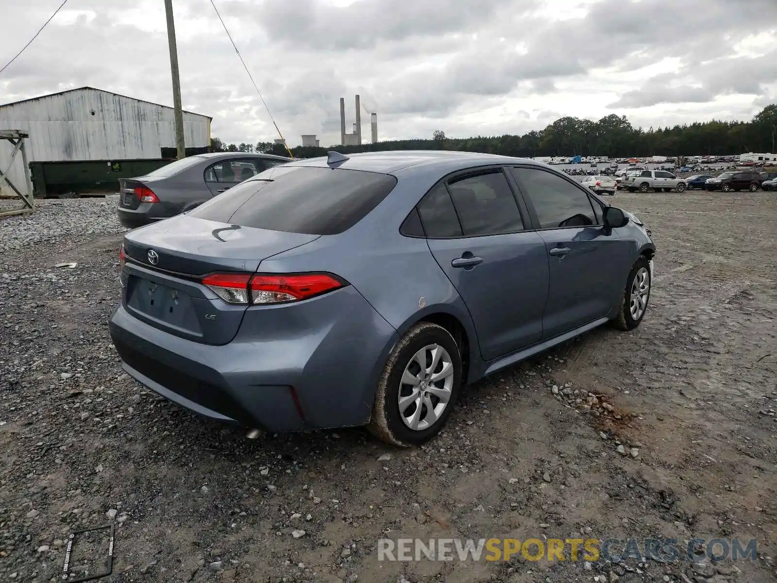 4 Photograph of a damaged car JTDEPMAEXMJ172345 TOYOTA COROLLA 2021