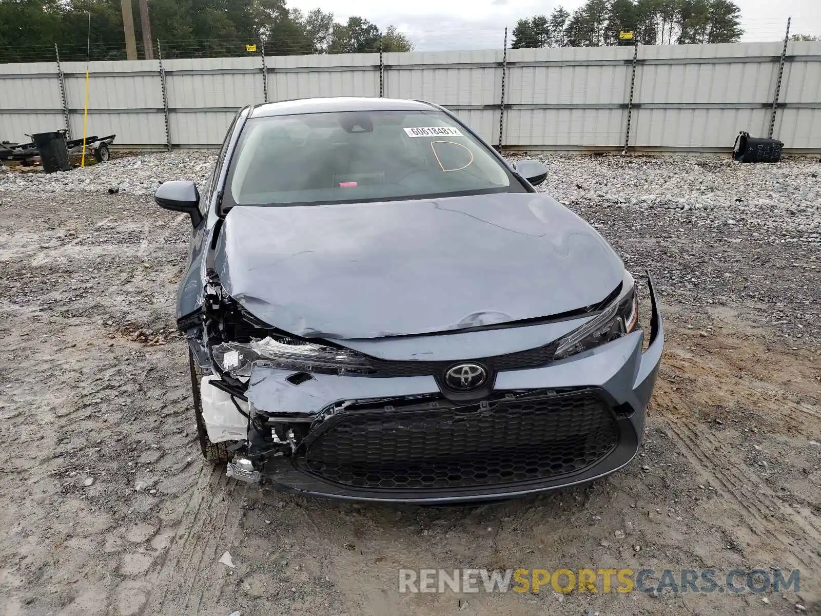 9 Photograph of a damaged car JTDEPMAEXMJ172345 TOYOTA COROLLA 2021