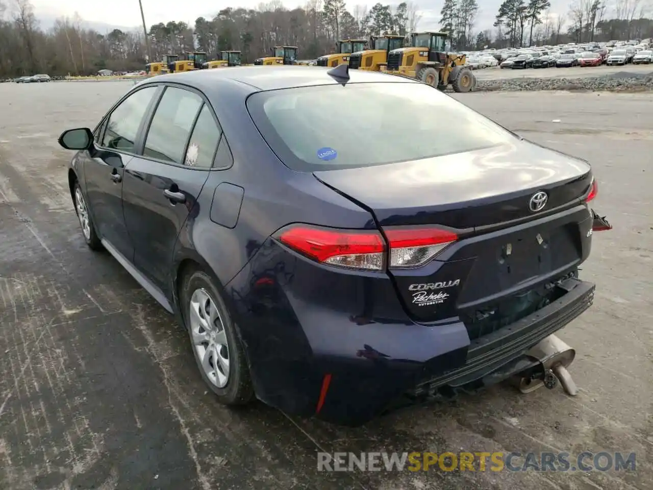 3 Photograph of a damaged car JTDEPMAEXMJ172605 TOYOTA COROLLA 2021