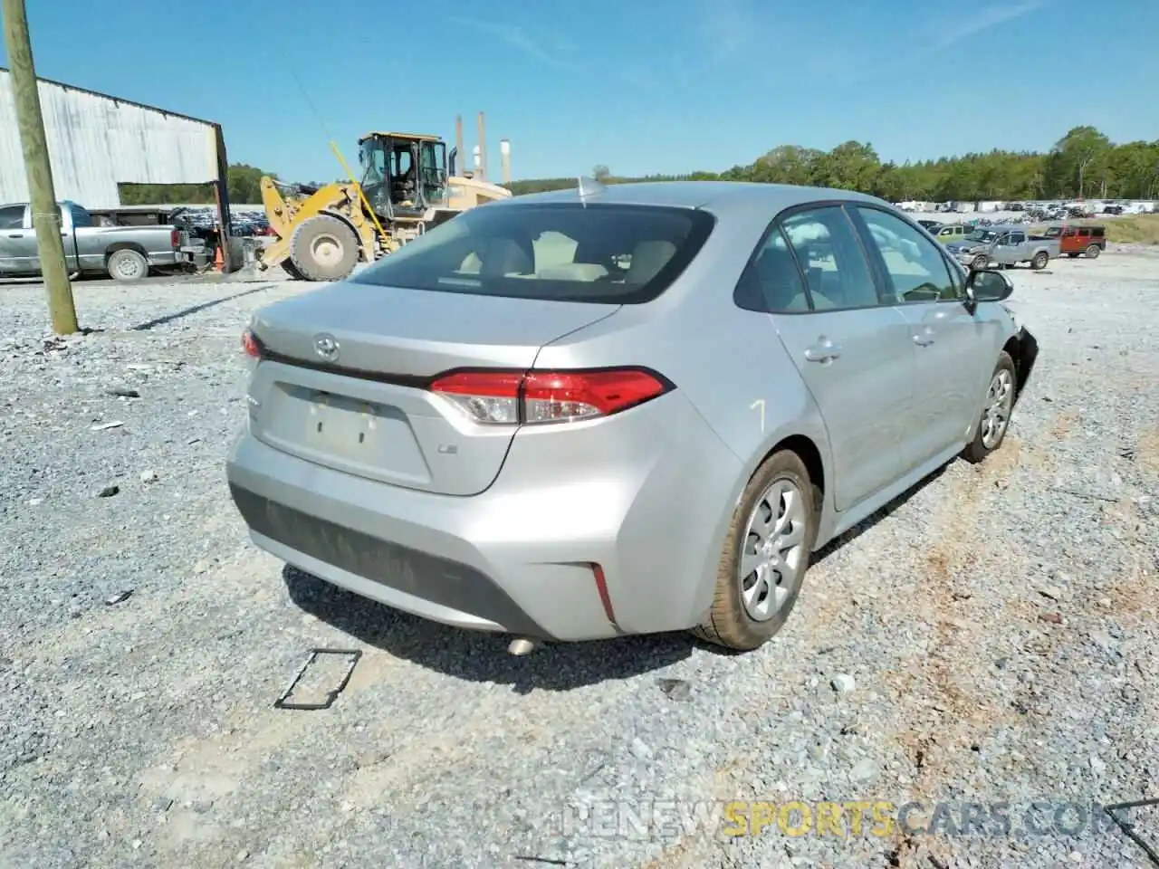 4 Photograph of a damaged car JTDEPMAEXMJ172622 TOYOTA COROLLA 2021