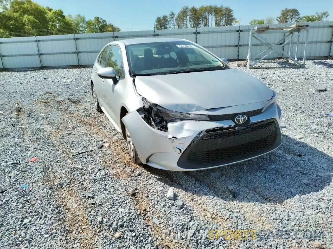 9 Photograph of a damaged car JTDEPMAEXMJ172622 TOYOTA COROLLA 2021