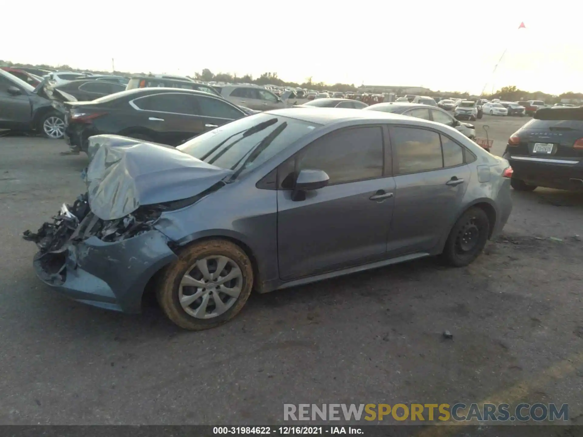 2 Photograph of a damaged car JTDEPMAEXMJ172698 TOYOTA COROLLA 2021