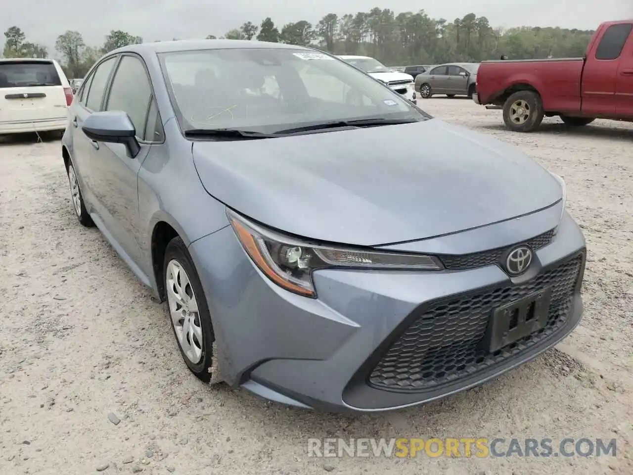 1 Photograph of a damaged car JTDEPMAEXMJ172832 TOYOTA COROLLA 2021