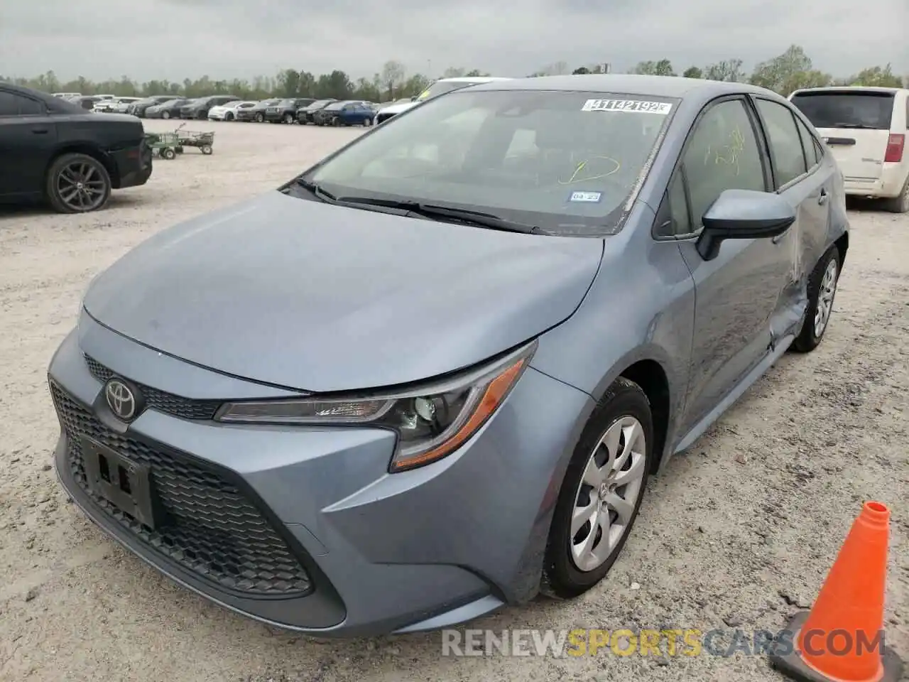 2 Photograph of a damaged car JTDEPMAEXMJ172832 TOYOTA COROLLA 2021