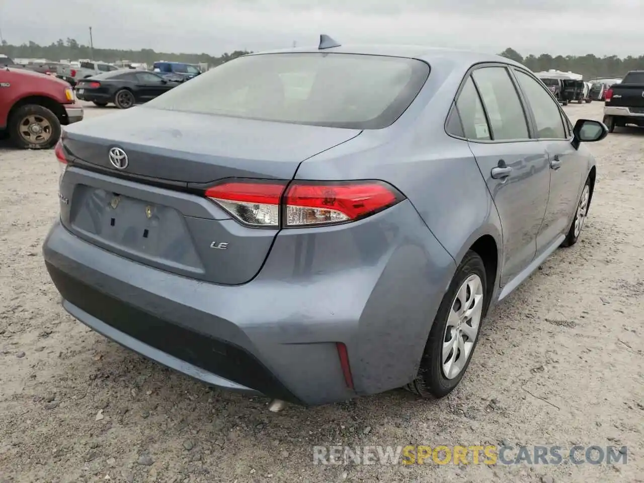 4 Photograph of a damaged car JTDEPMAEXMJ172832 TOYOTA COROLLA 2021