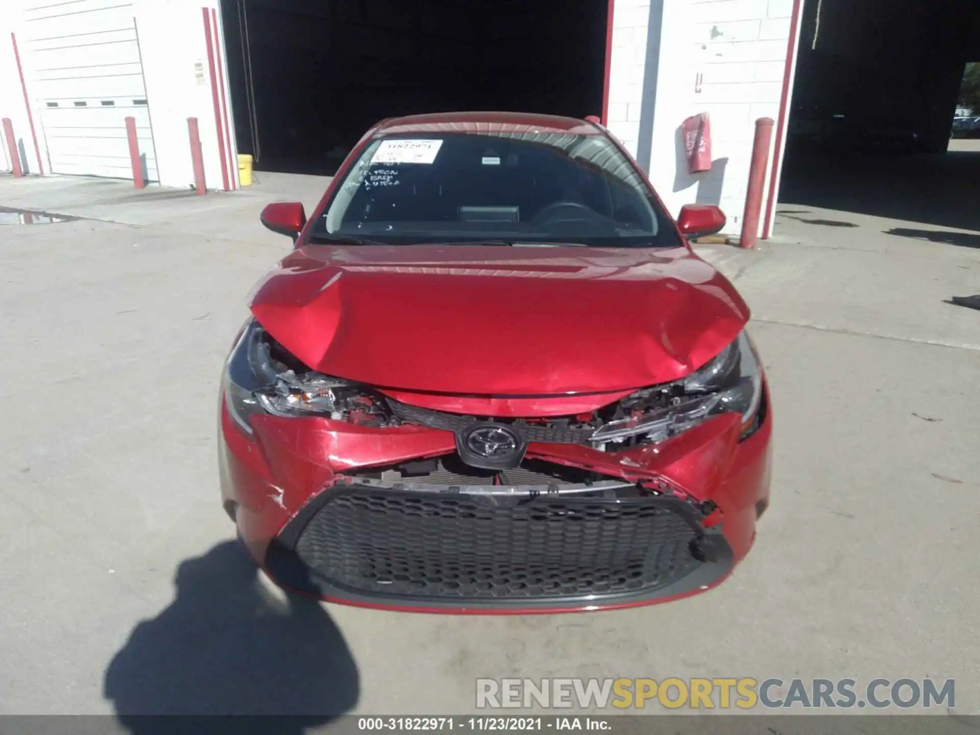 6 Photograph of a damaged car JTDEPMAEXMJ173821 TOYOTA COROLLA 2021