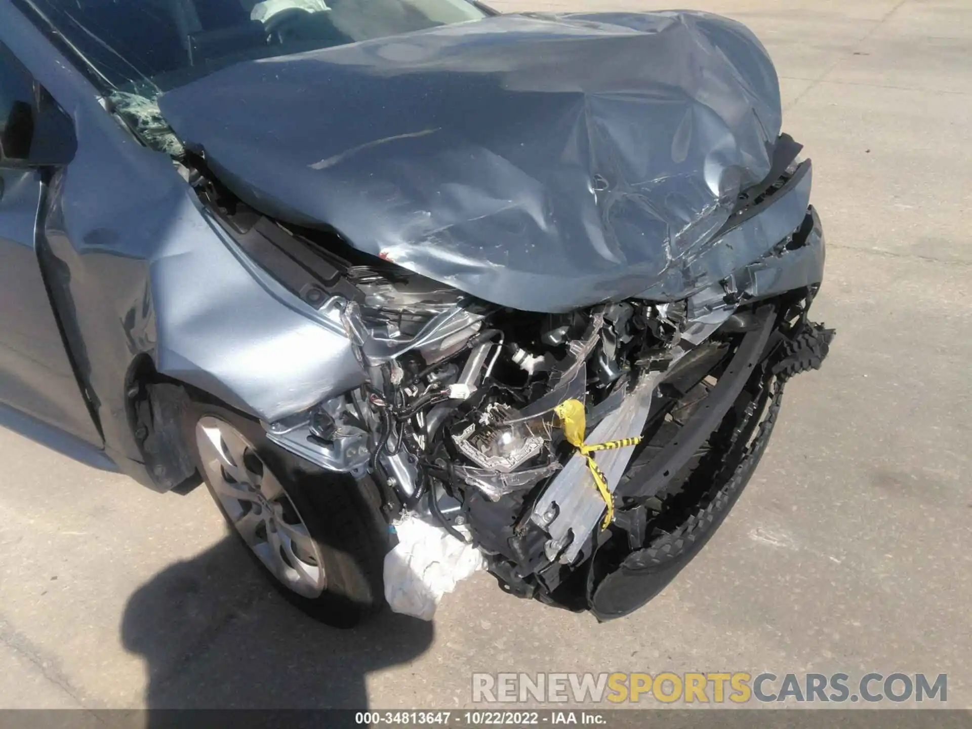 6 Photograph of a damaged car JTDEPMAEXMJ174192 TOYOTA COROLLA 2021