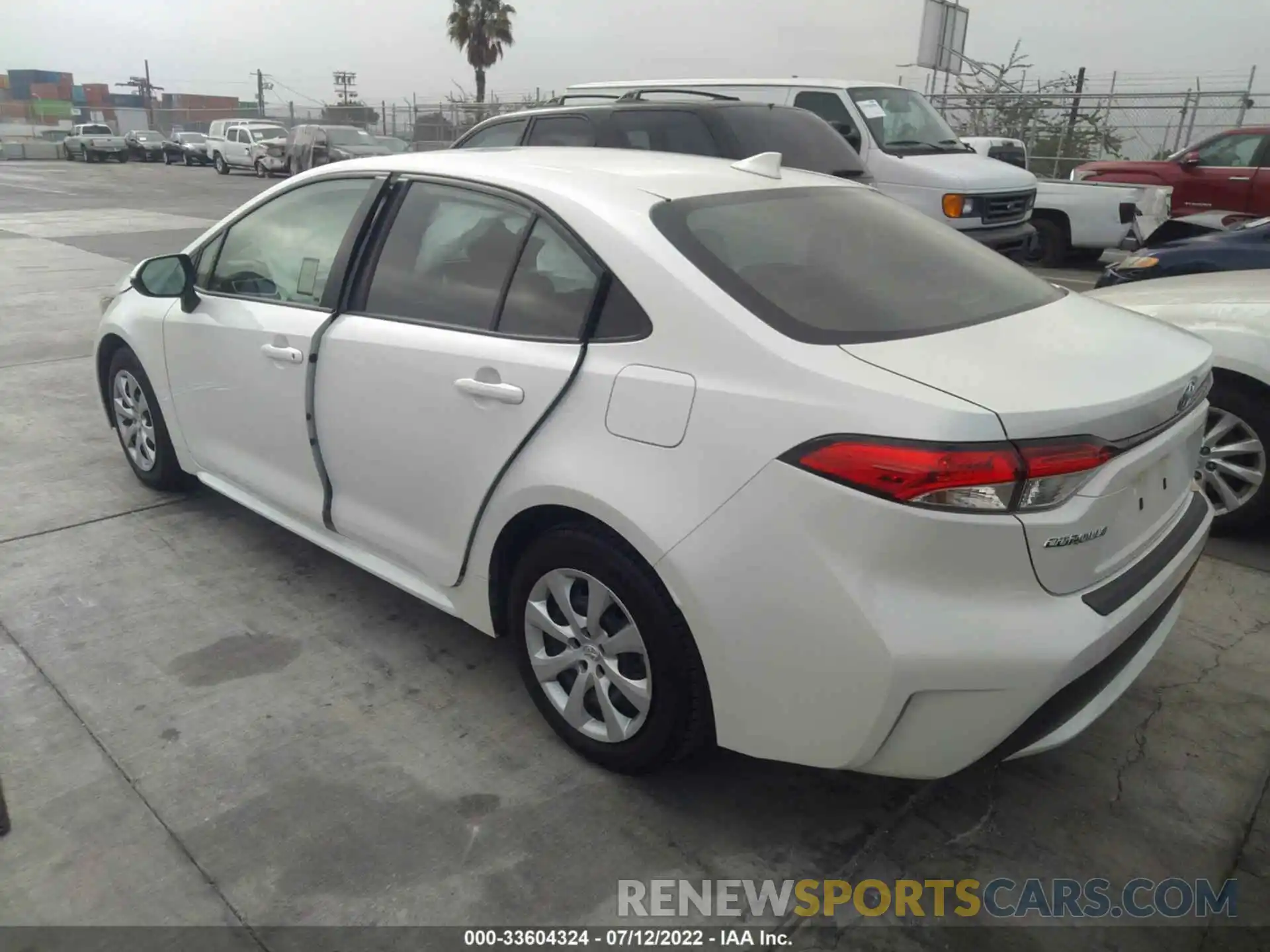 3 Photograph of a damaged car JTDEPMAEXMJ174631 TOYOTA COROLLA 2021