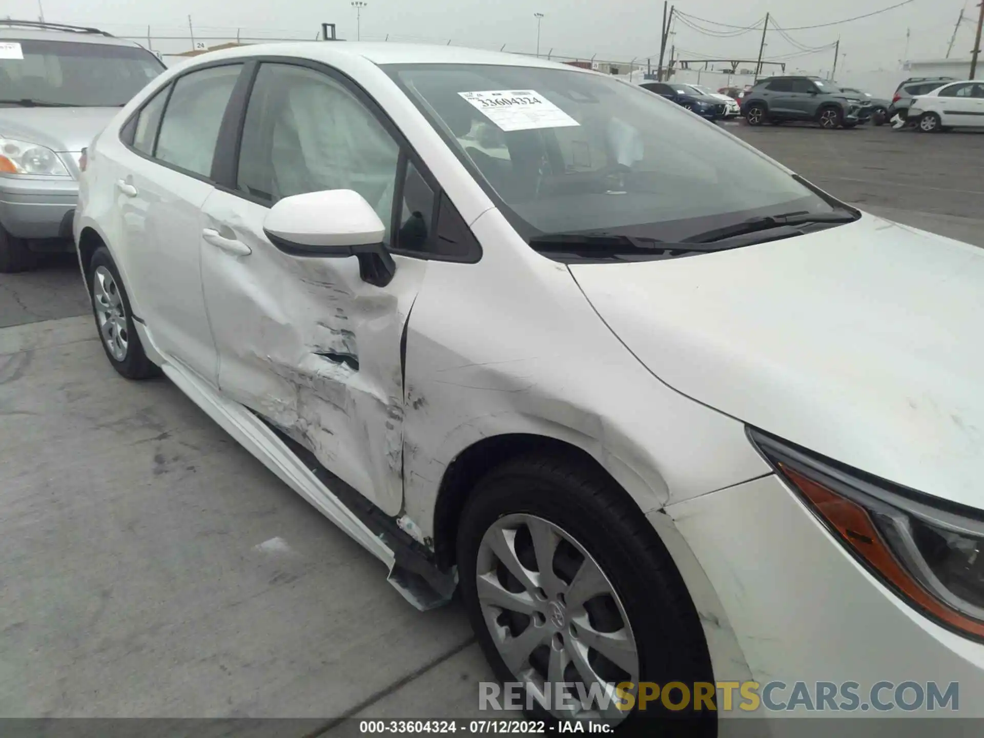 6 Photograph of a damaged car JTDEPMAEXMJ174631 TOYOTA COROLLA 2021