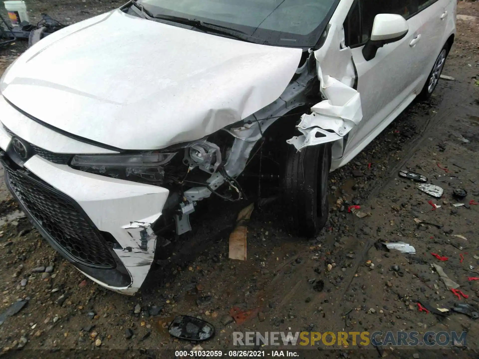 6 Photograph of a damaged car JTDEPMAEXMJ175343 TOYOTA COROLLA 2021